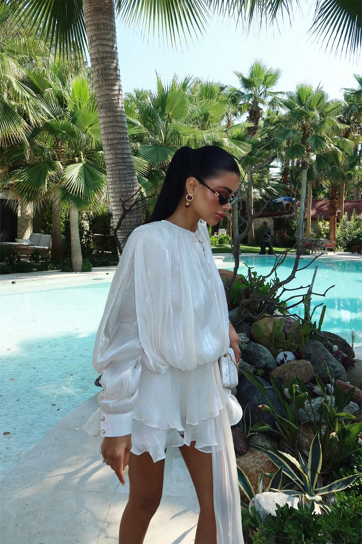 Picture of White Salerno Mini Dress