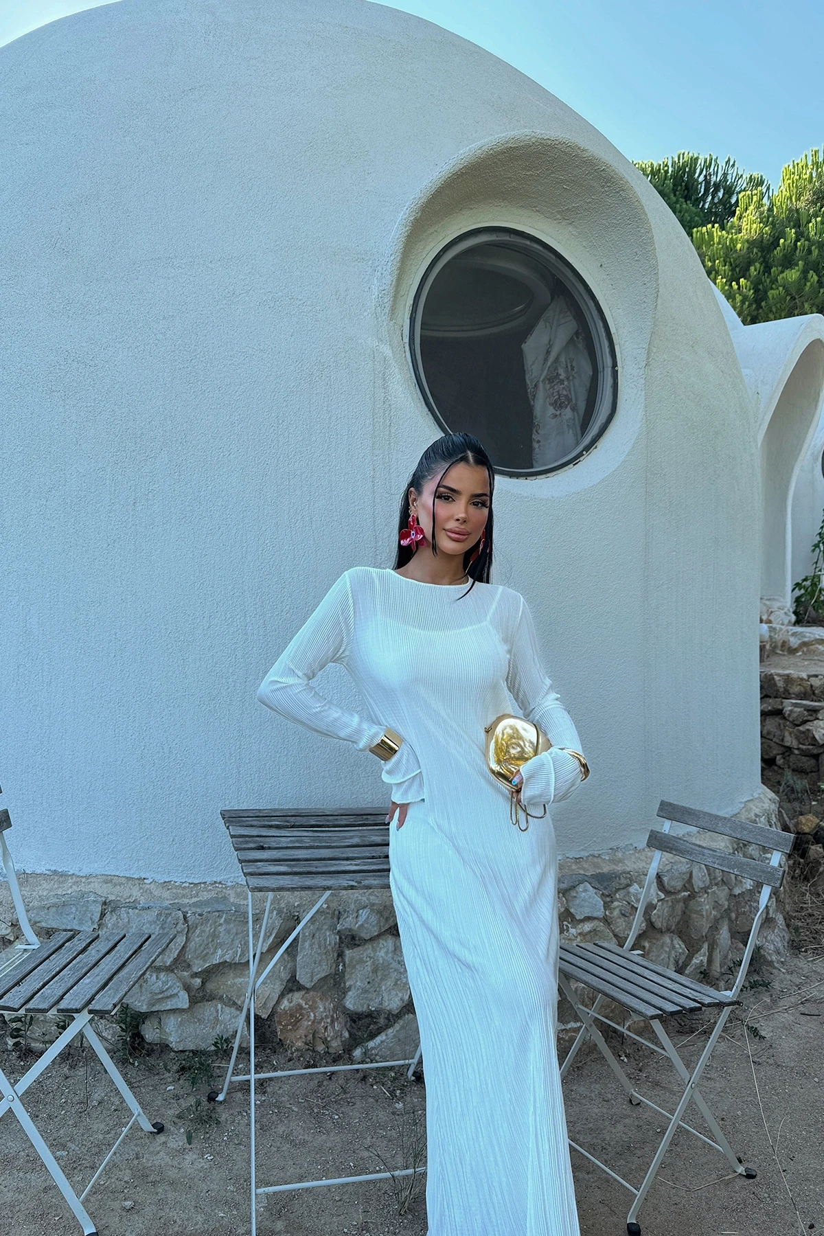 Picture of White Long Dress