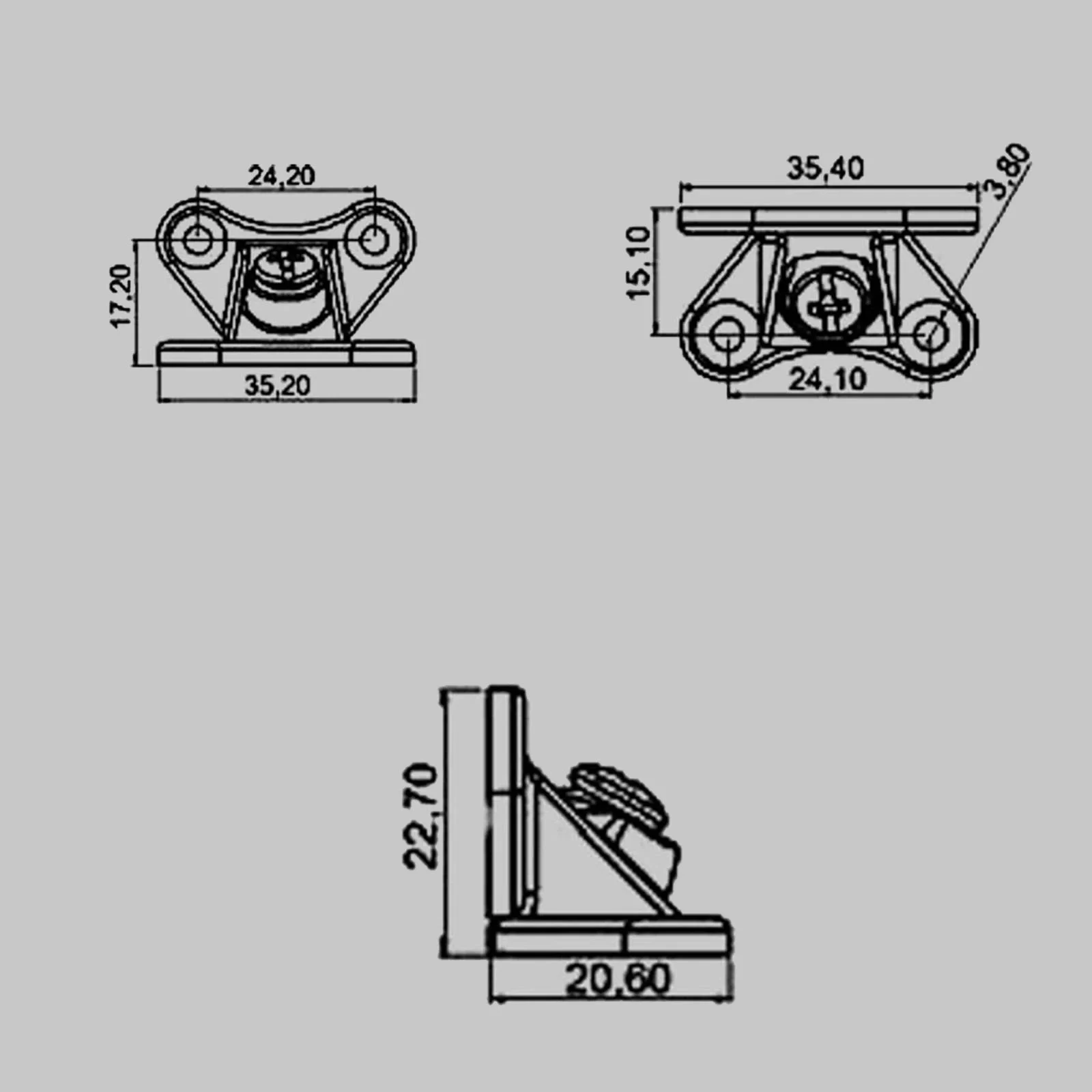 Picture of Açılı Zamak Bağlantı