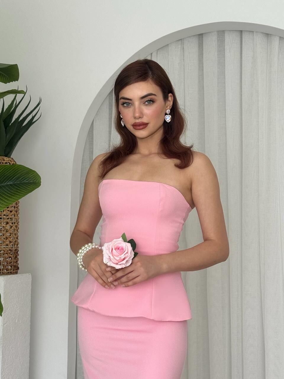 Picture of Spas Straplez Elbise