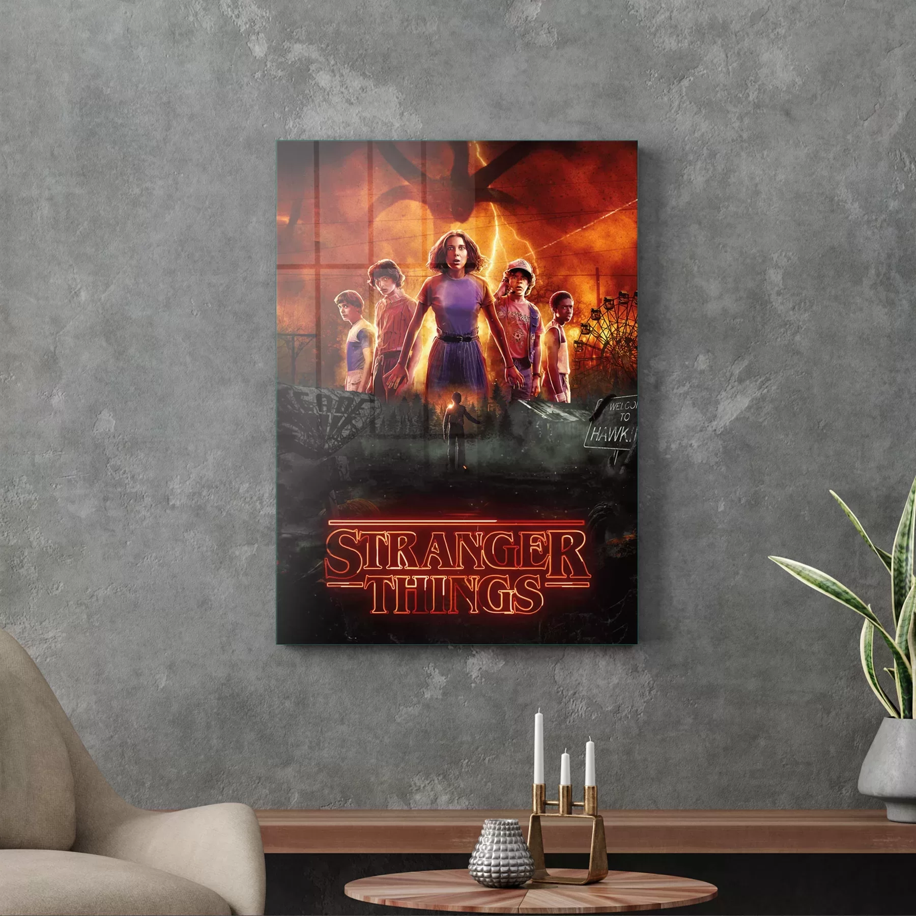 Picture of Decovetro Cam Tablo Stranger Things Poster 70x100 cm