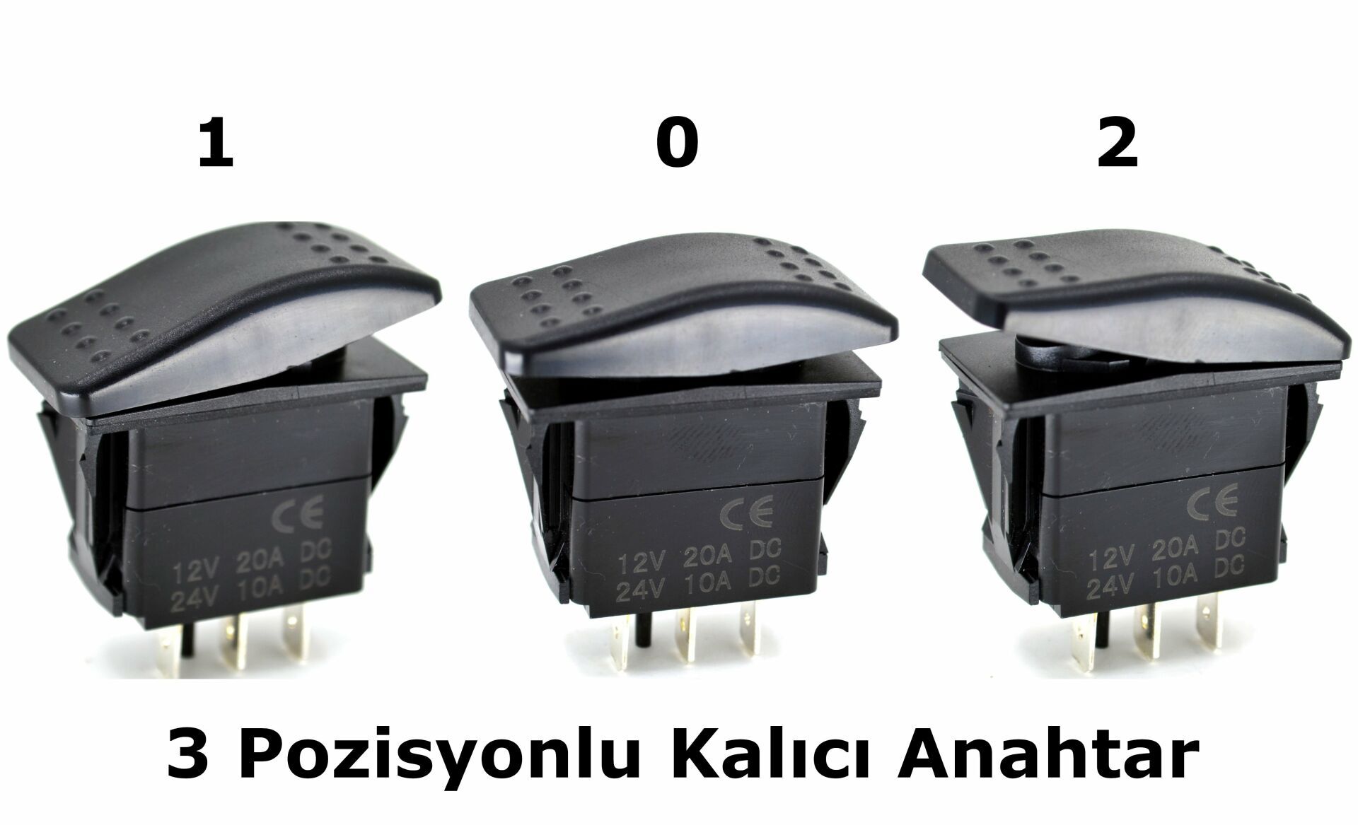 Picture of Marine Karavan Anahtar 12V 24V Carling Tip 1-0-2 MT-ANK09