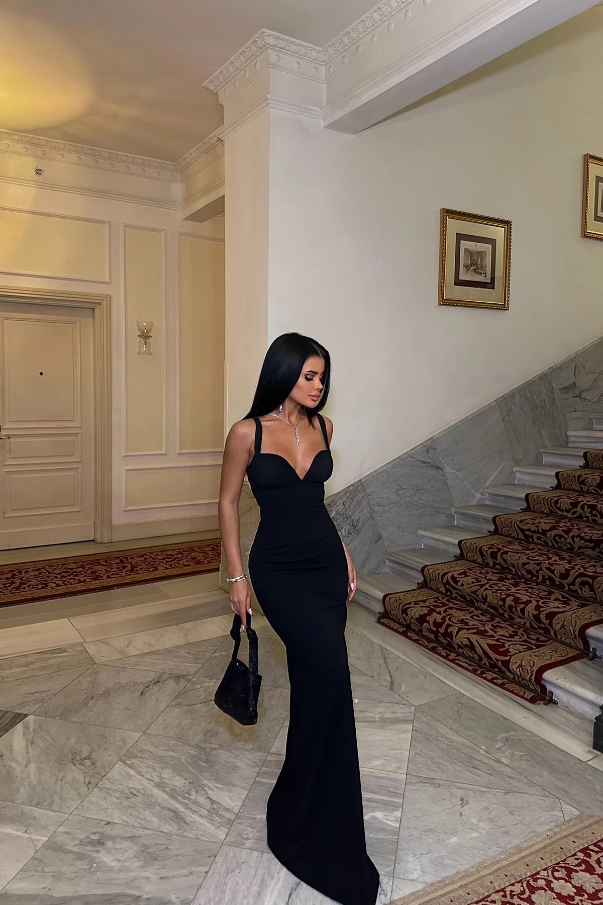 Picture of Black Strap Dress