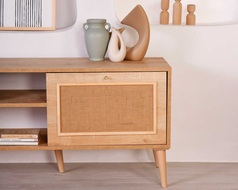 Picture of 2 Kapaklı Jüt Tv Ünitesi 180 cm