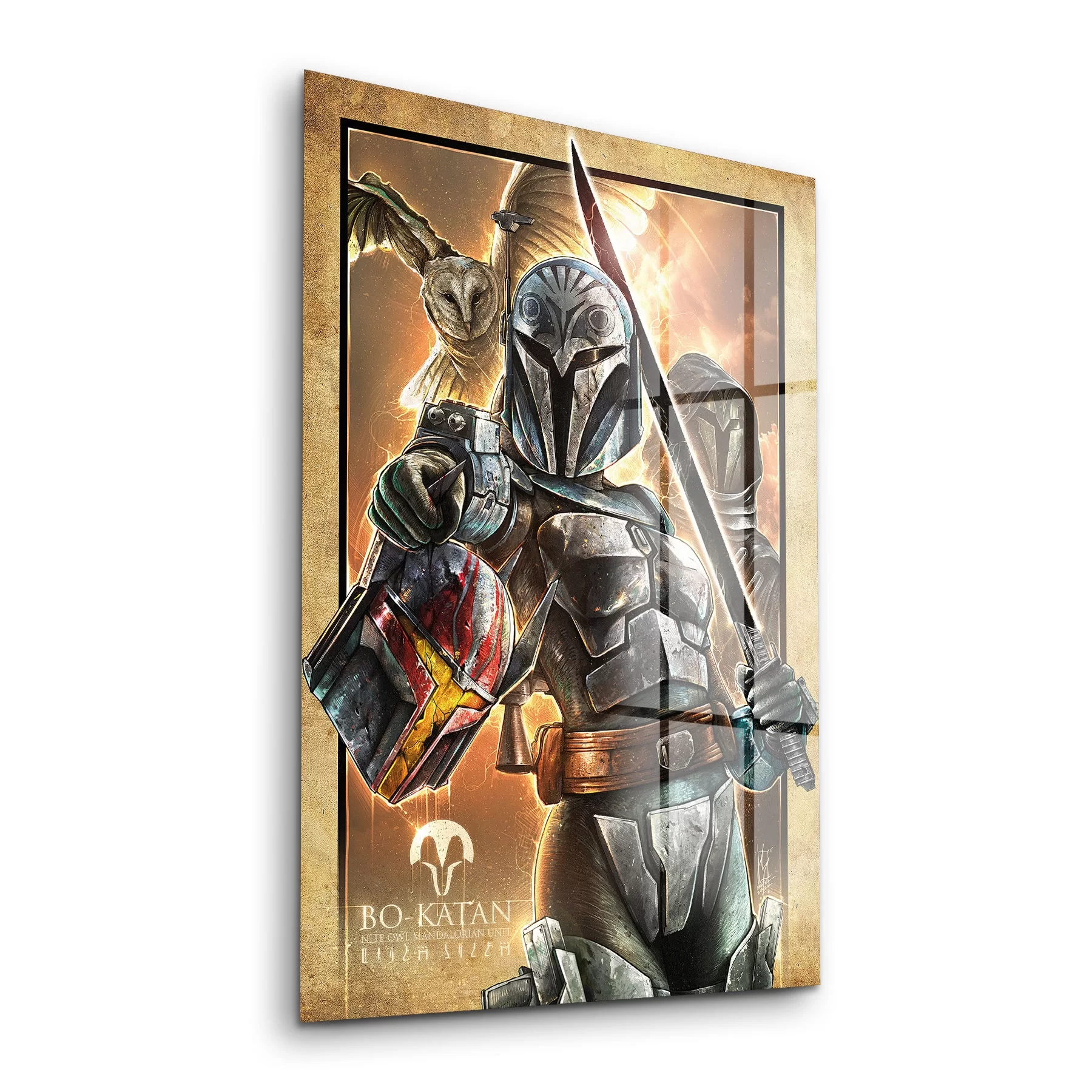 Picture of Decovetro Cam Tablo Bo-Katan Poster 30x40 cm