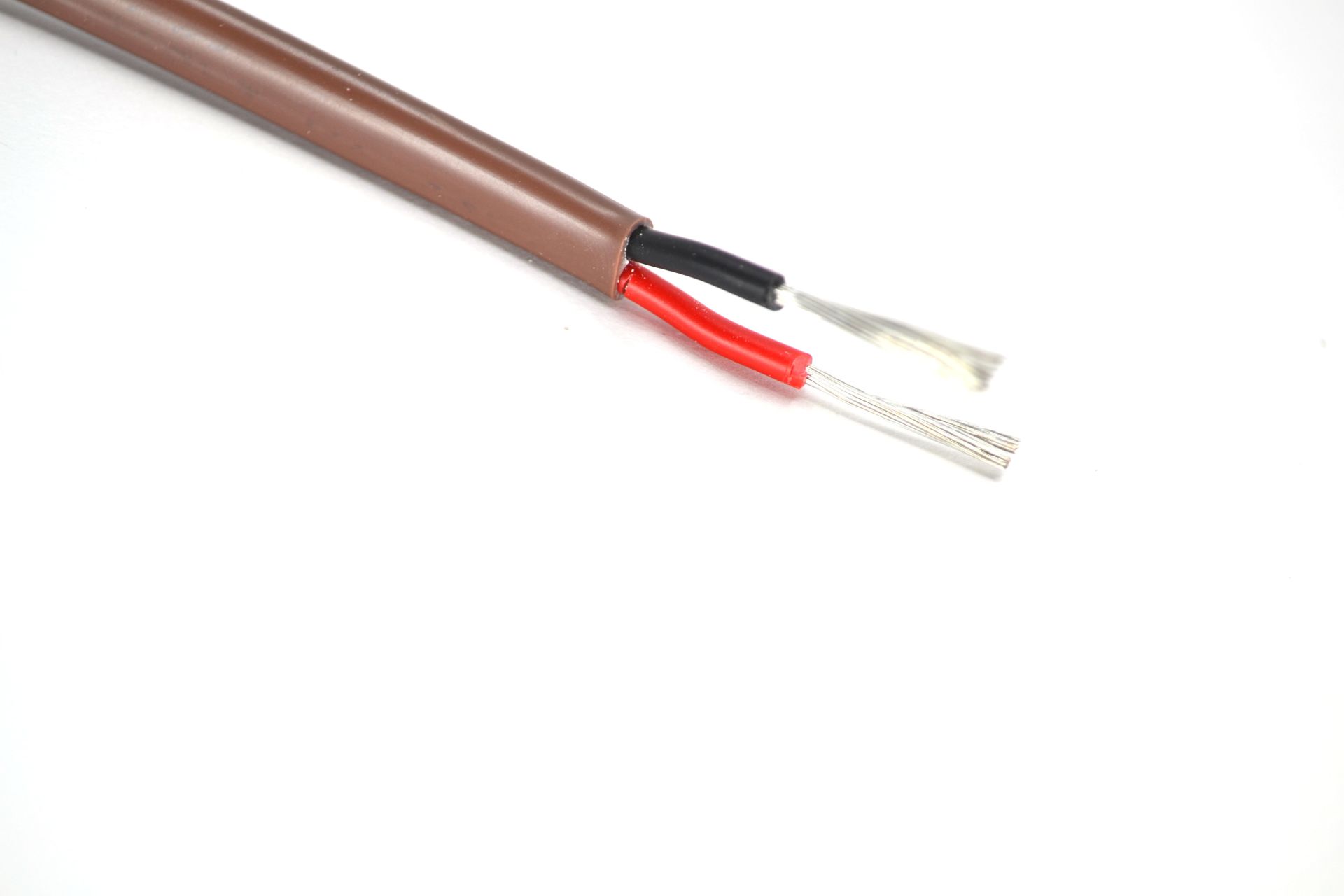 Picture of 100M Marine Yassı 2x1,50mm² Kalaylı Bakır Kablo TTR MYY Kahverengi Ahşap