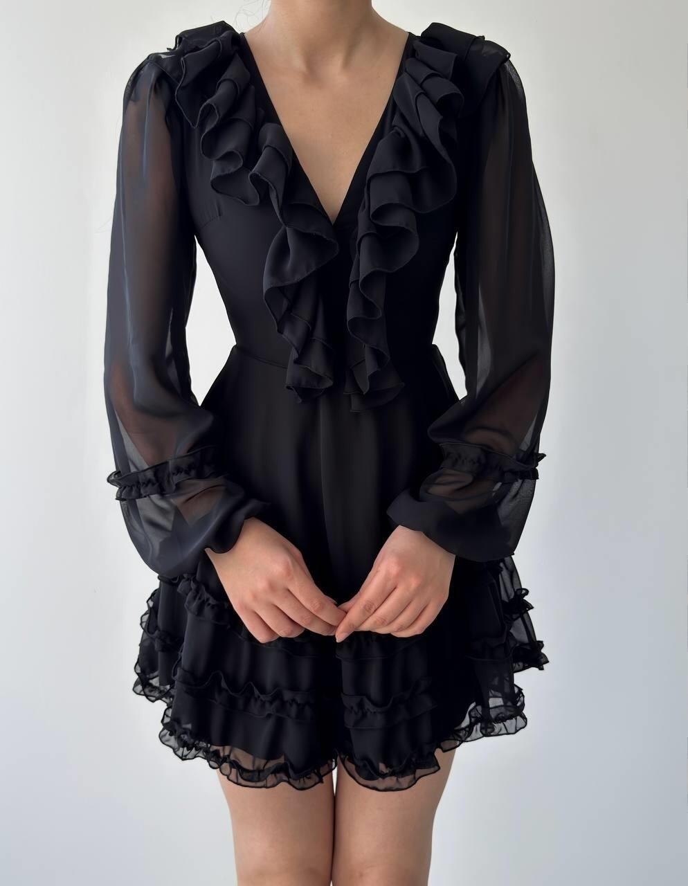 Picture of Osıes Fırfırlı Elbise