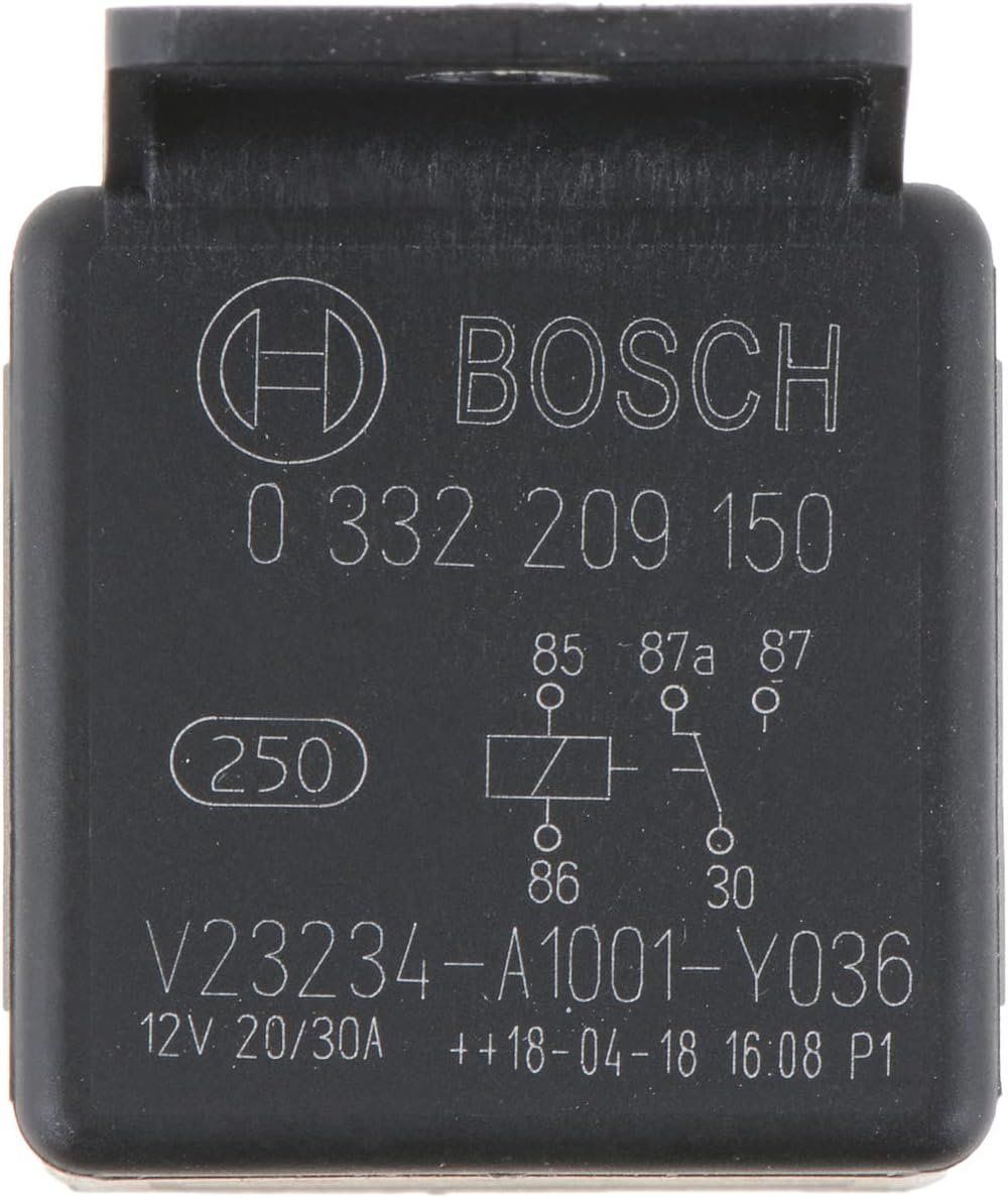 Picture of 12V 20/30A Çift Platin Mini Röle 5 Fişli Bosch 0332209150