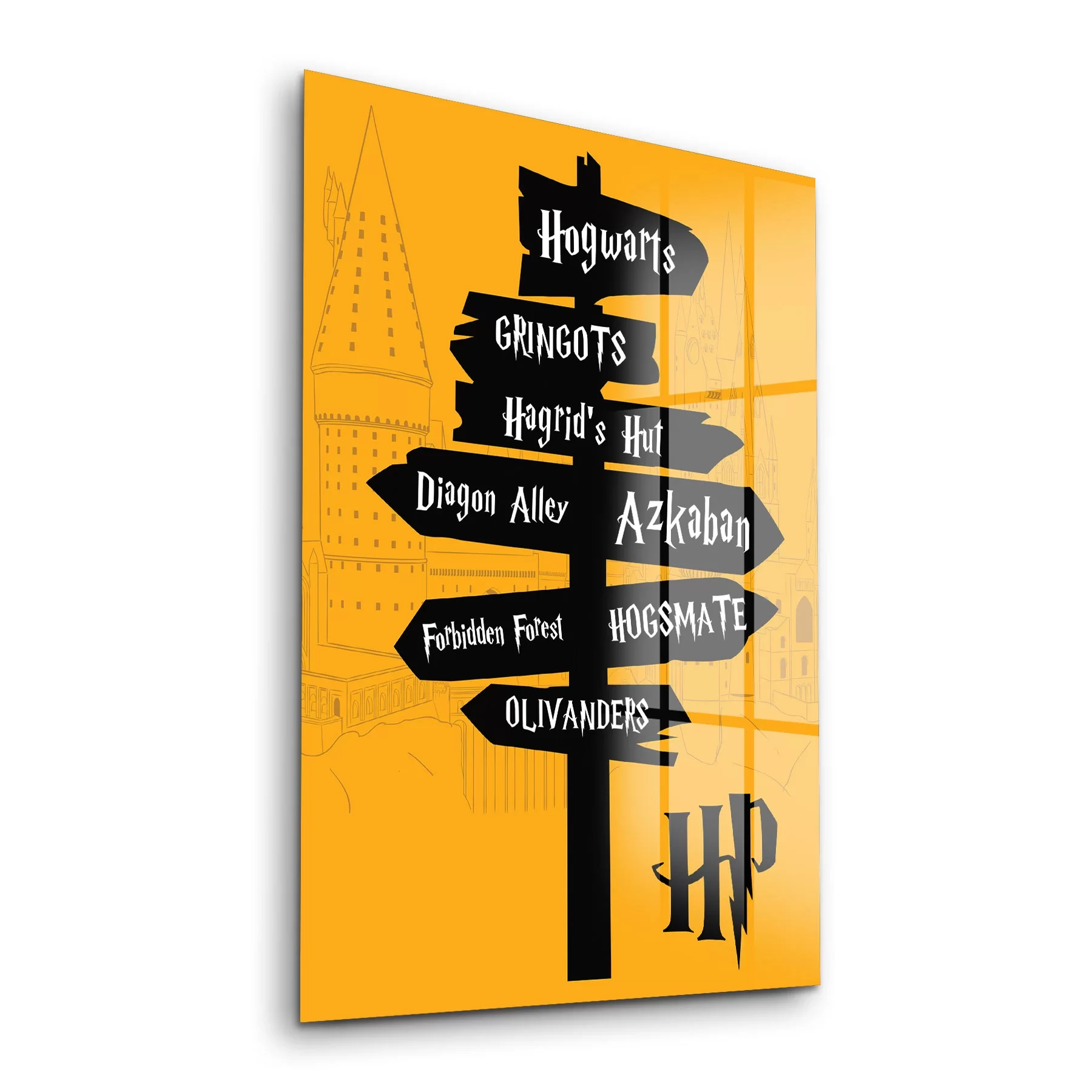 Picture of Decovetro Cam Tablo Harry Potter Sign 30x40 cm