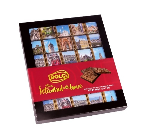 Picture of MILK CHOCOLATE LABELED MADLEN ISTANBUL 390g