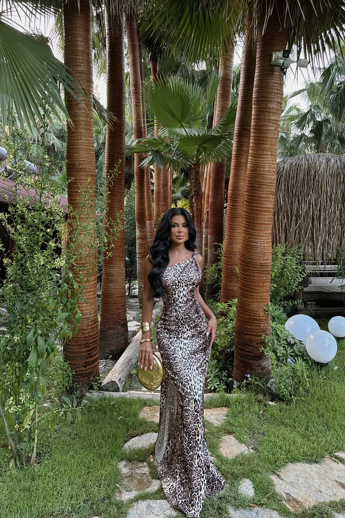 Picture of Pardus Satin Dress Dress