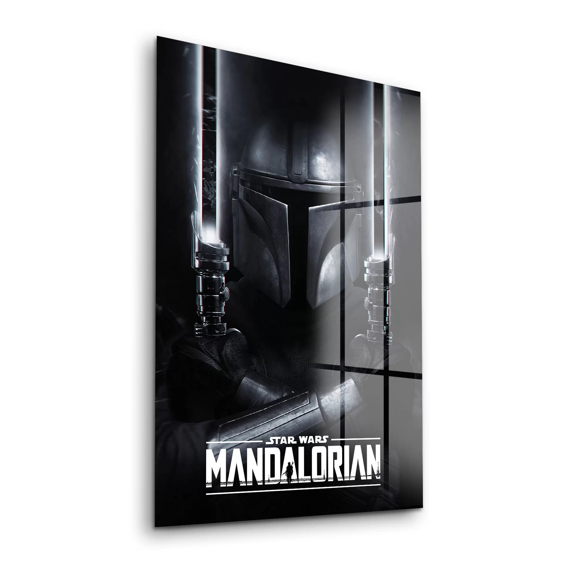 Picture of Decovetro Cam Tablo Star Wars Mandalorian Black Saber 30x40 cm