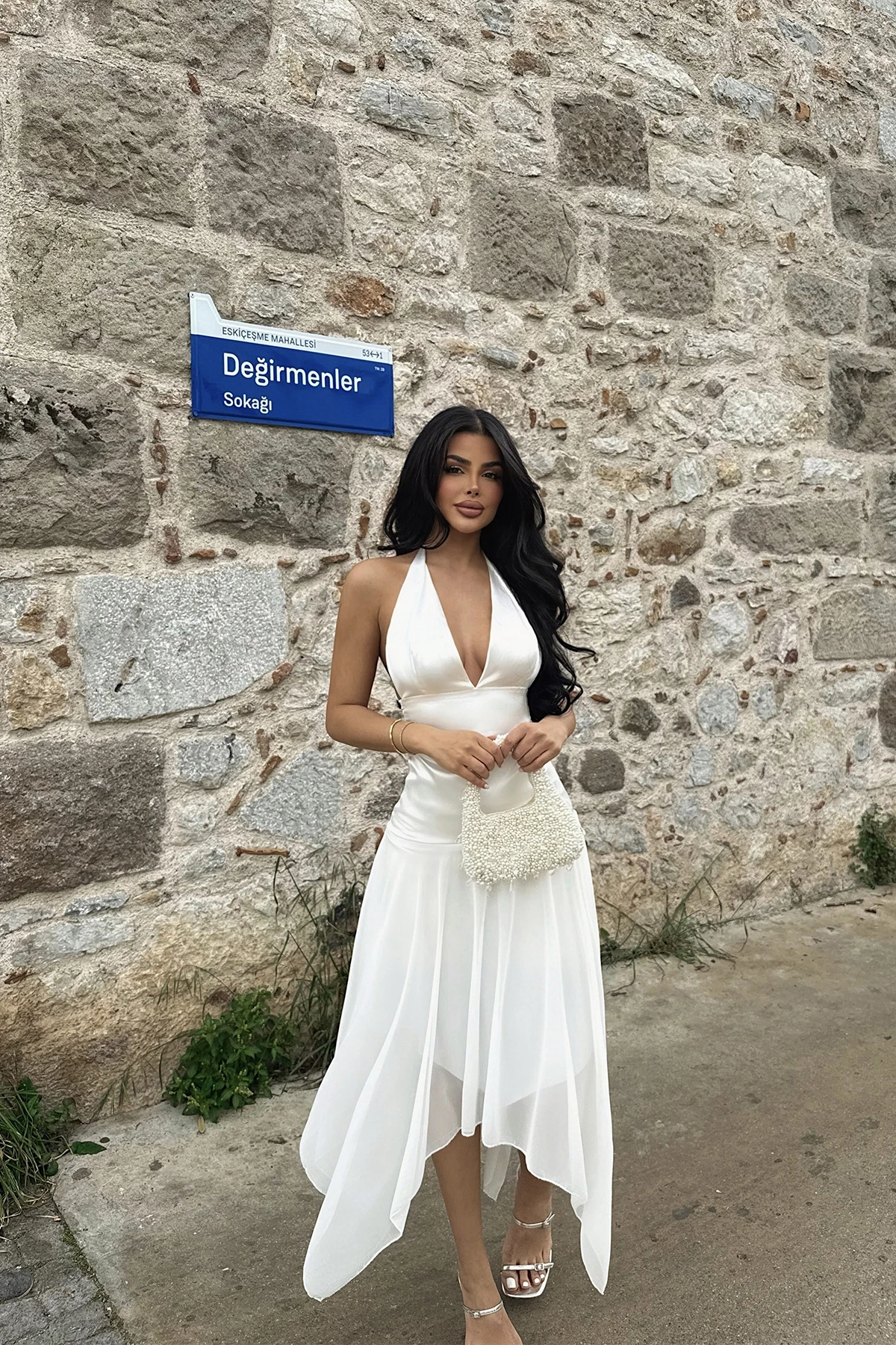 Picture of White Sandra Dress