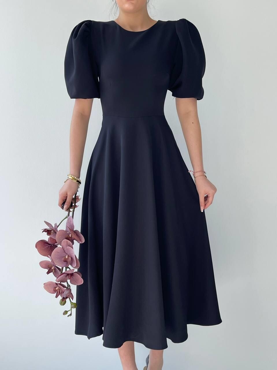 Picture of Catania Balon Kol Elbise