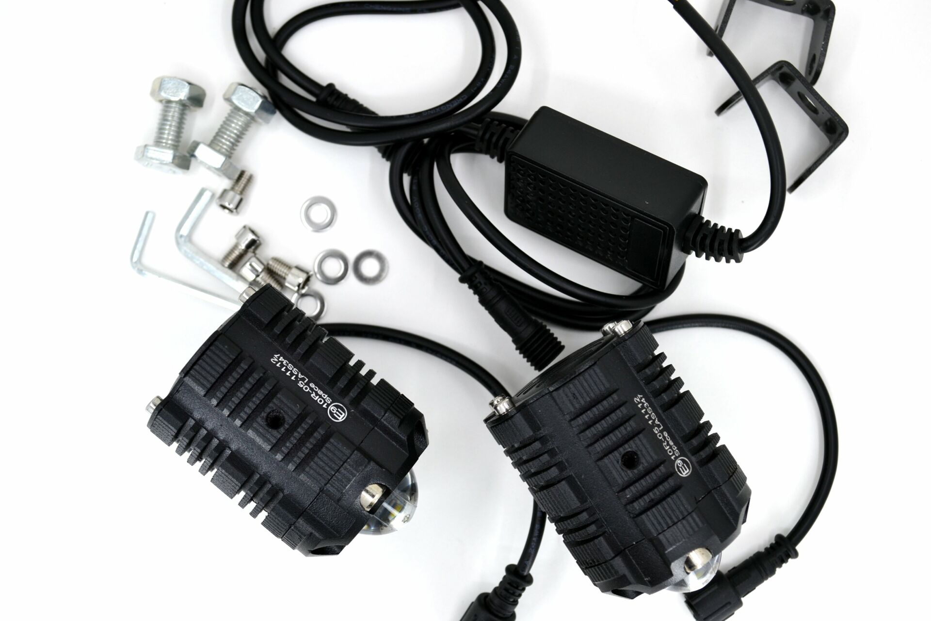 Picture of Motosiklet Led Sis Lamba Beyaz Sarı Çizgi Işık 10W 12V-80V Mercekli Takım