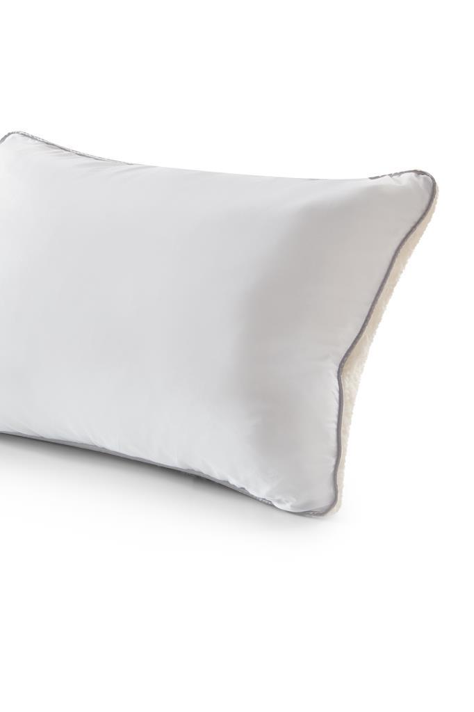 Picture of Çeyiz Diyarı Sharpa 1000 Gr Silikon Dolgulu Peluş Yastık Krem