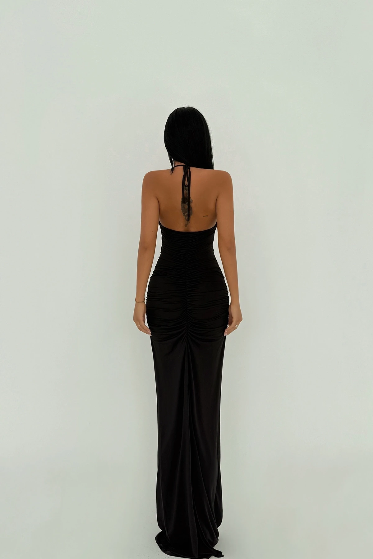 Picture of Black Back Detail Dress