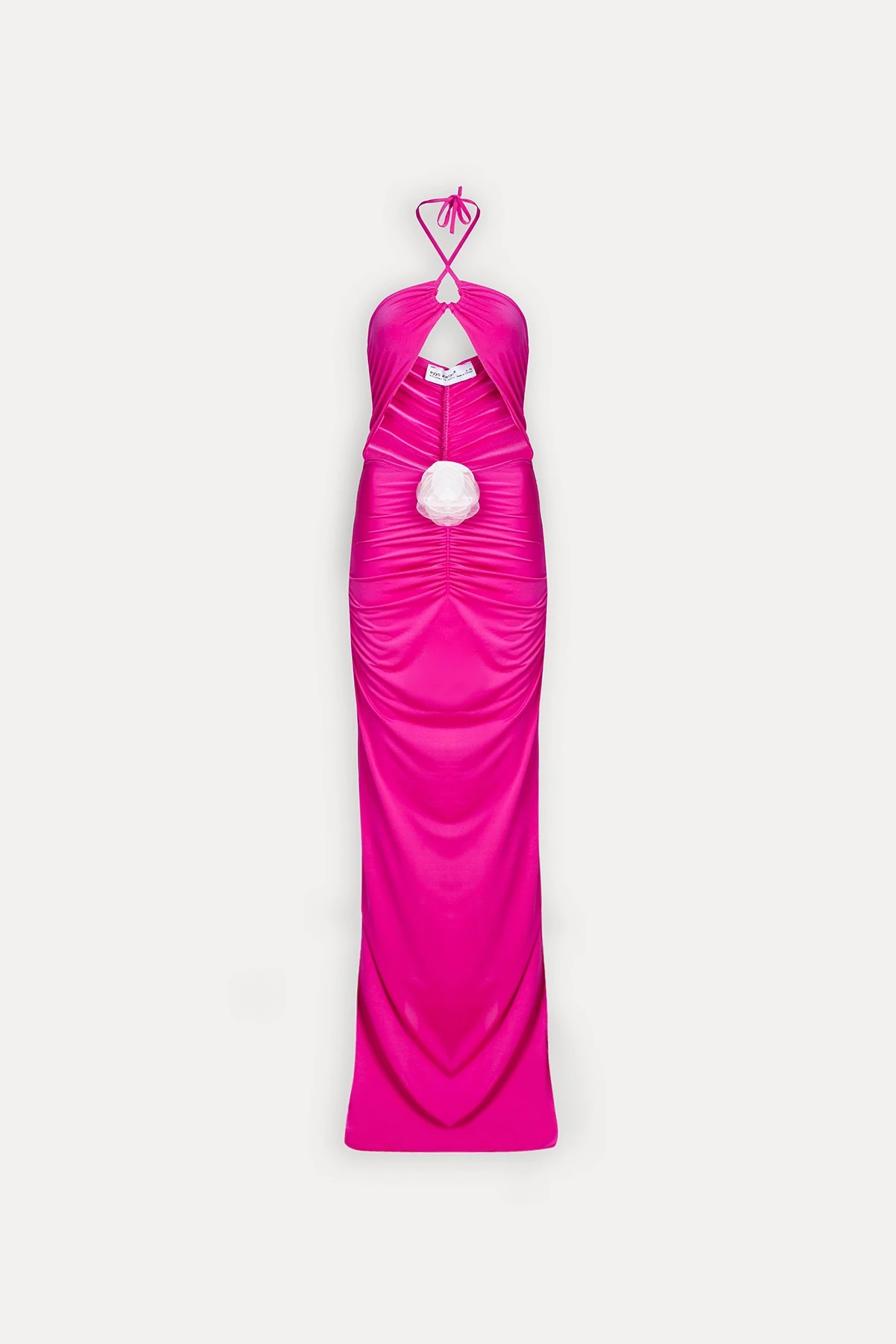 Picture of Fuchsia Back Detail Dress