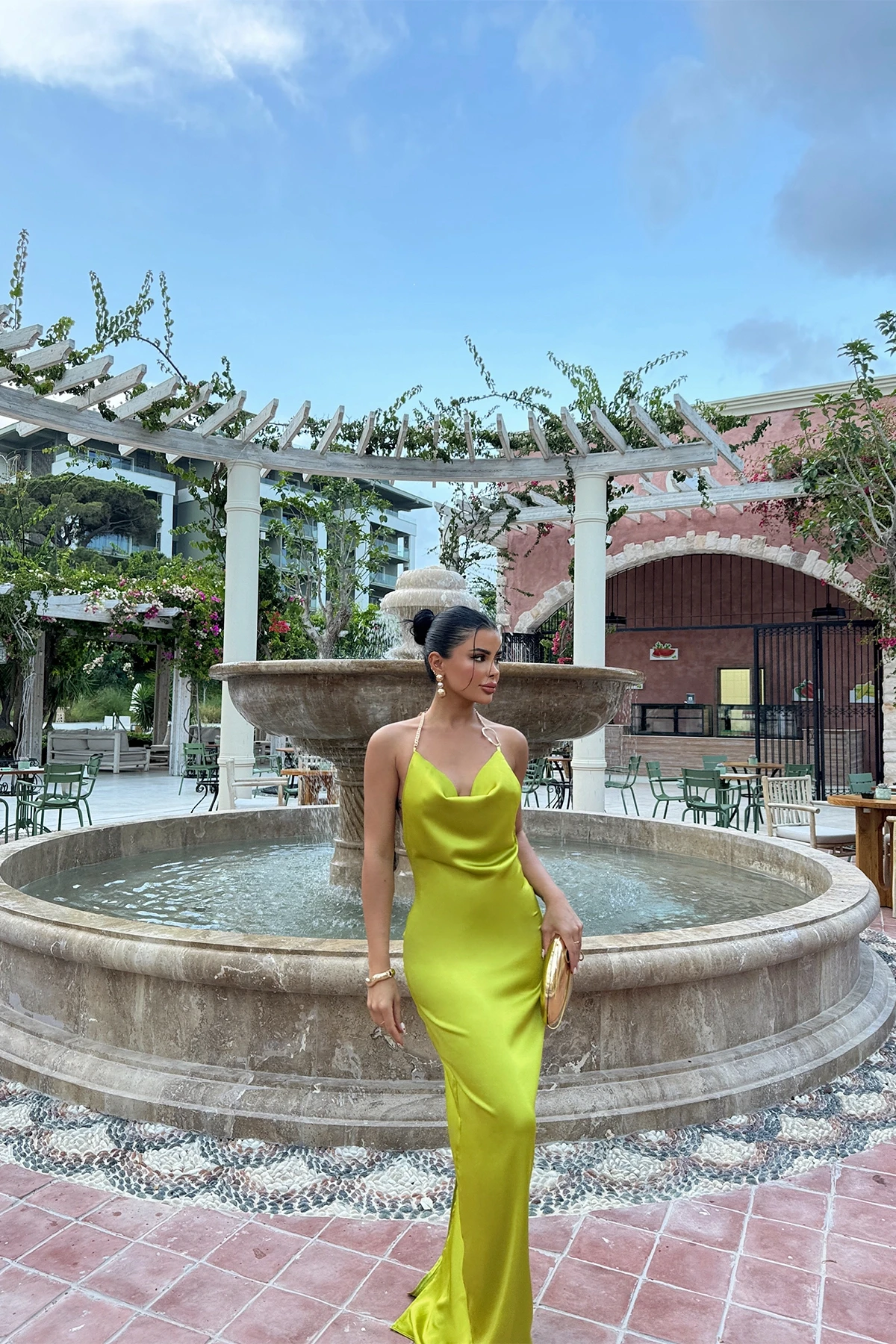 Picture of Green Sofia Dress