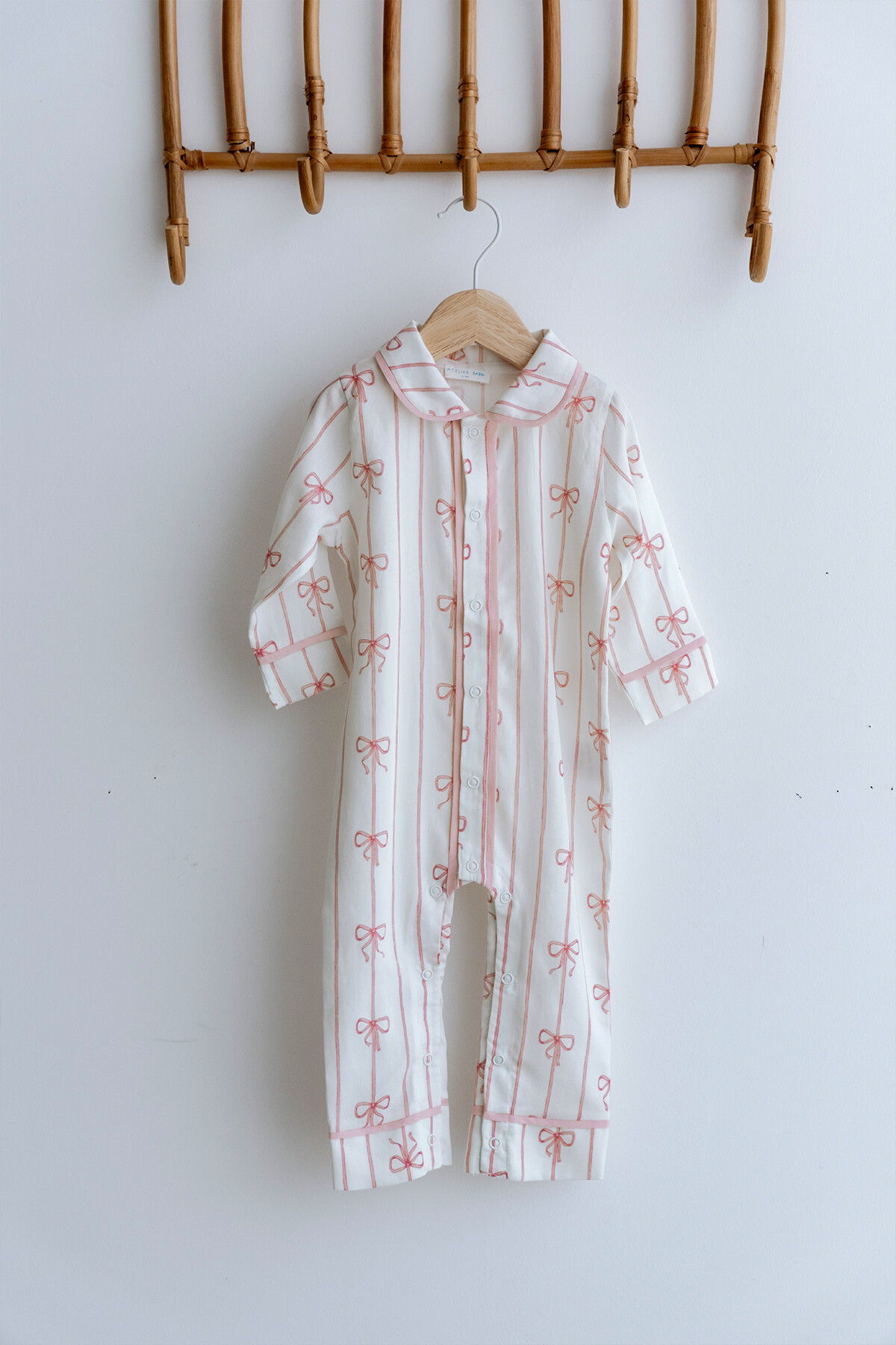 Picture of Pamuk Saten Tulum - Kurdele / Pembe