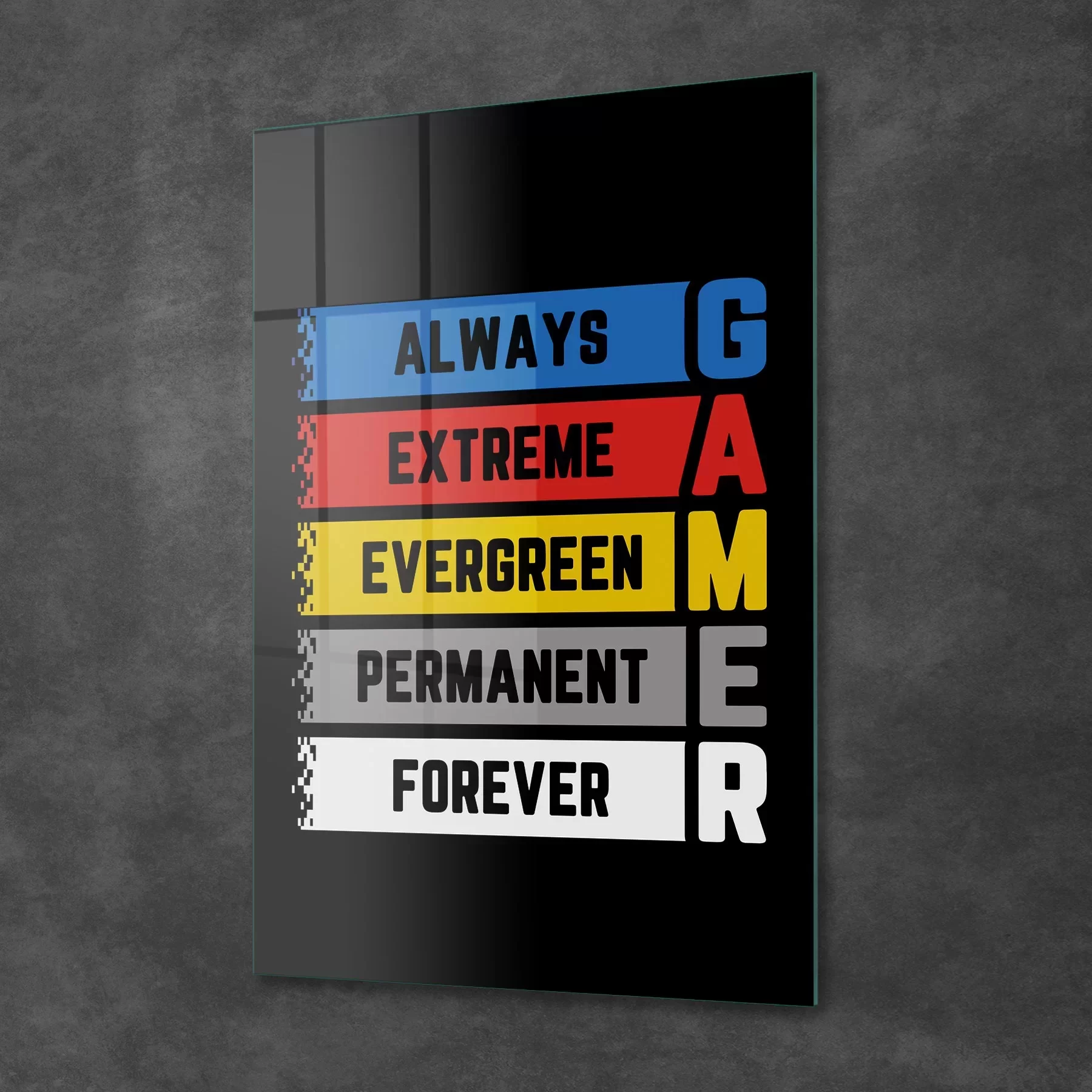 Picture of Decovetro Cam Tablo Game Yazılı 70x100 cm