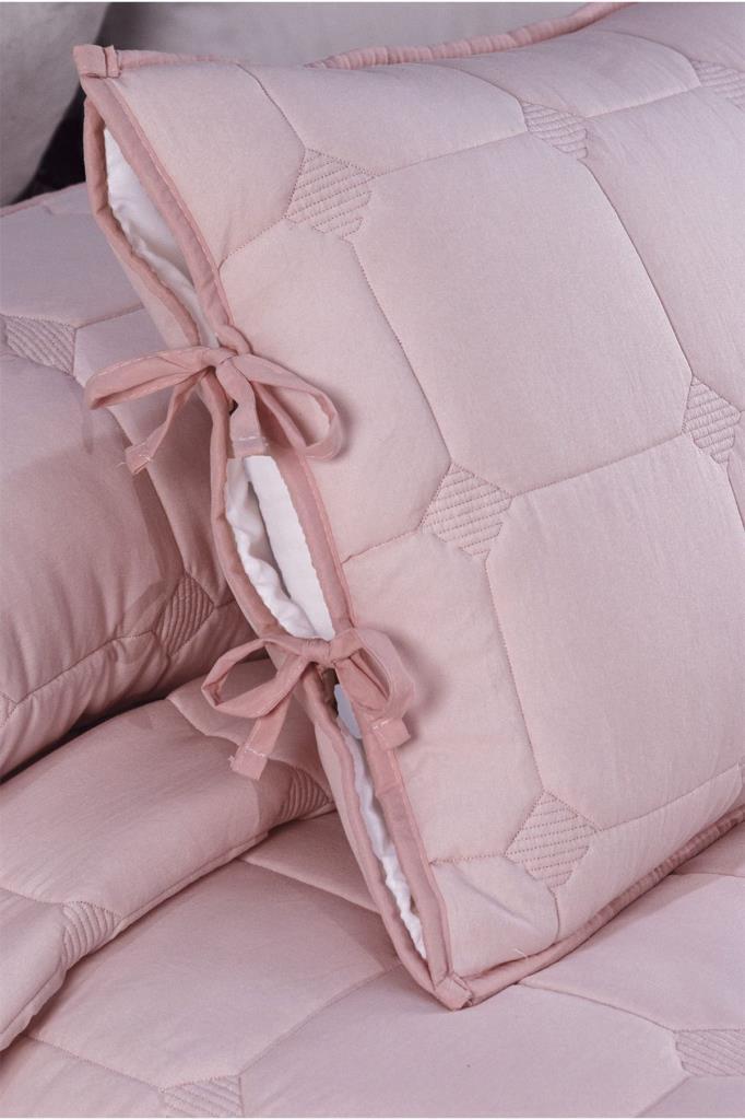 Picture of Cratos Comfort Çift Kişilik Yatak Örtüsü Pudra