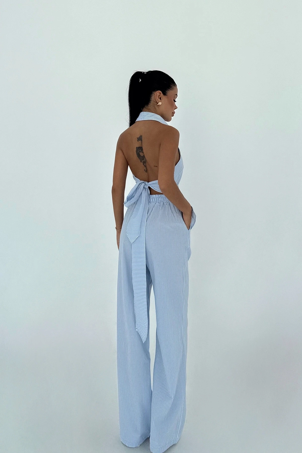 Picture of Blue Trouser Suit