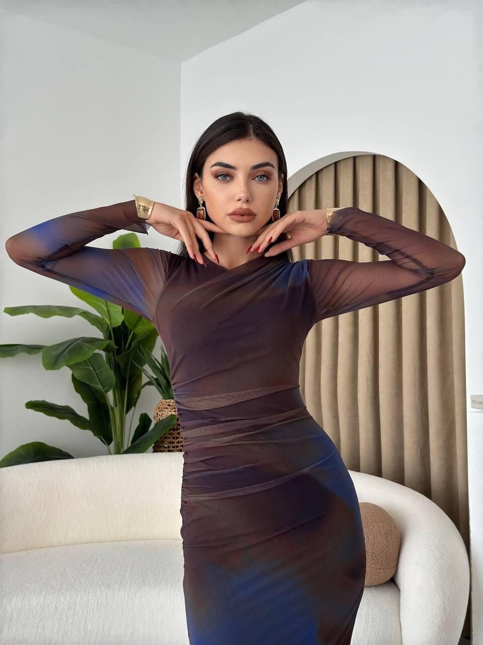 Picture of Flet Tül Elbise