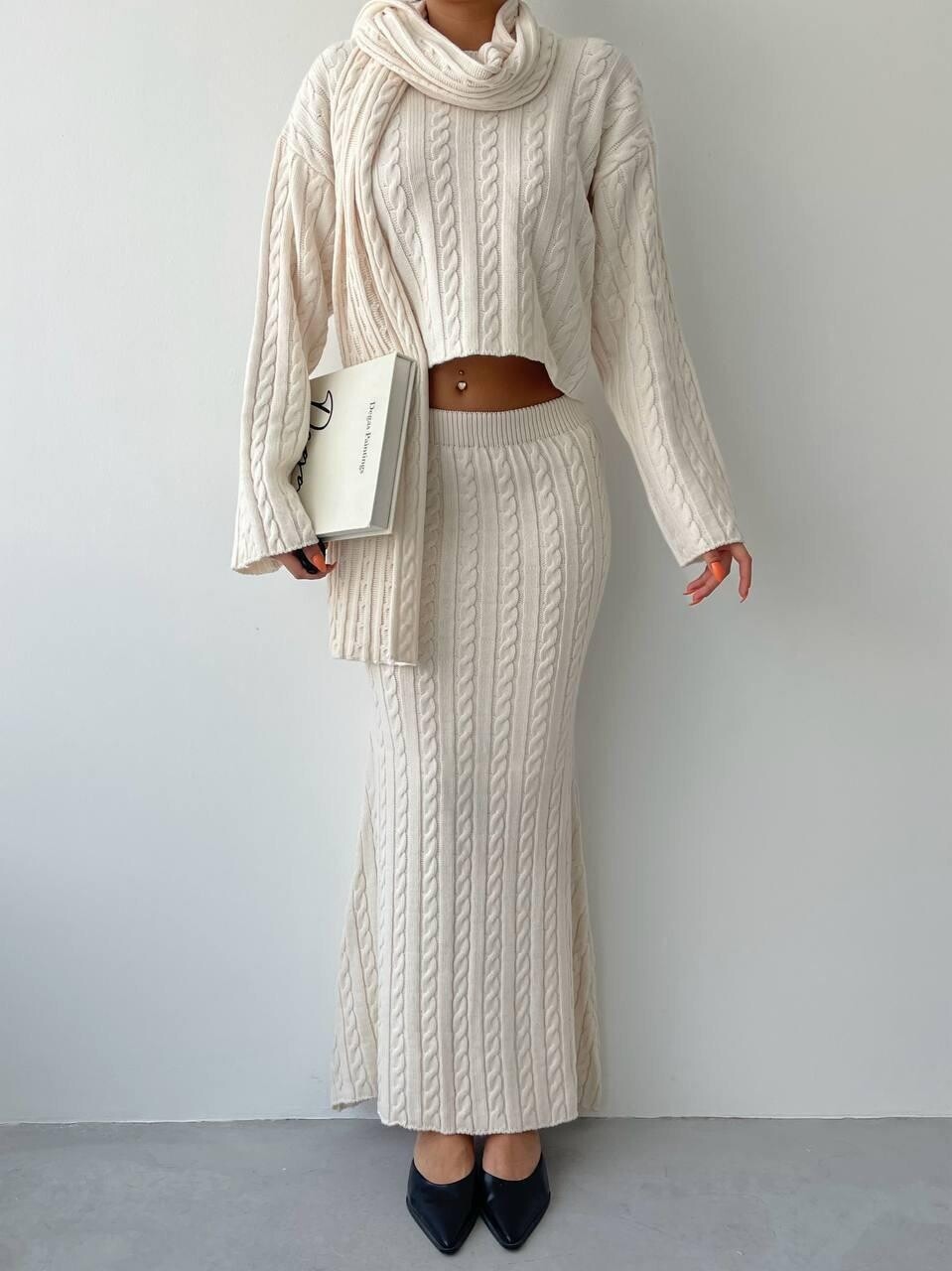 Picture of Laon Şallı Triko Takım