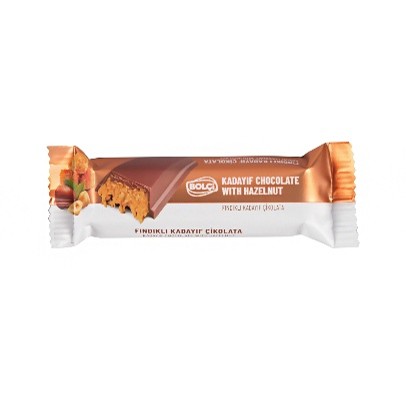 Picture of HAZELNUT KADAYIF FILLED MILK CHOCOLATE 30g