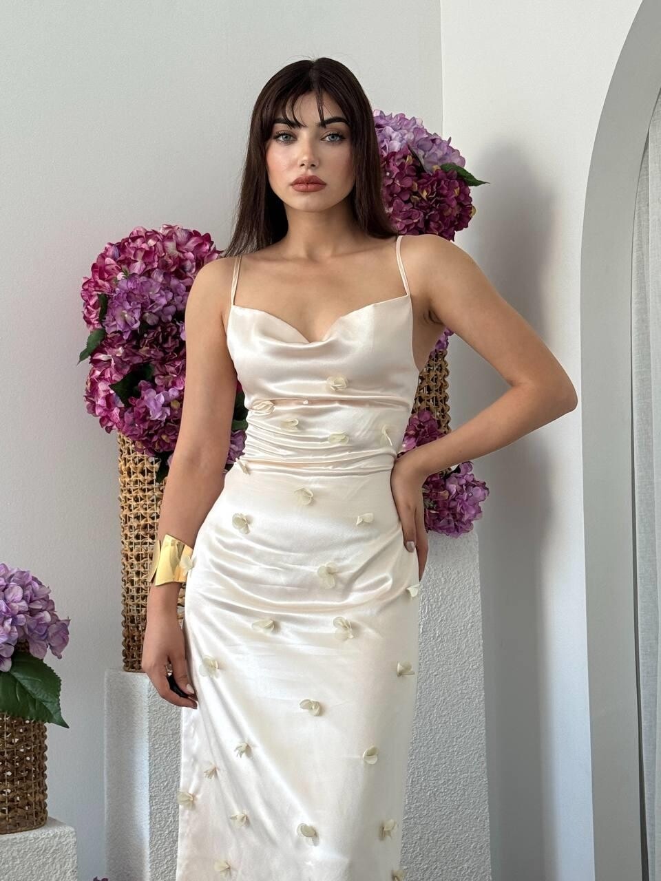 Picture of Dora Çiçek Detaylı Elbise