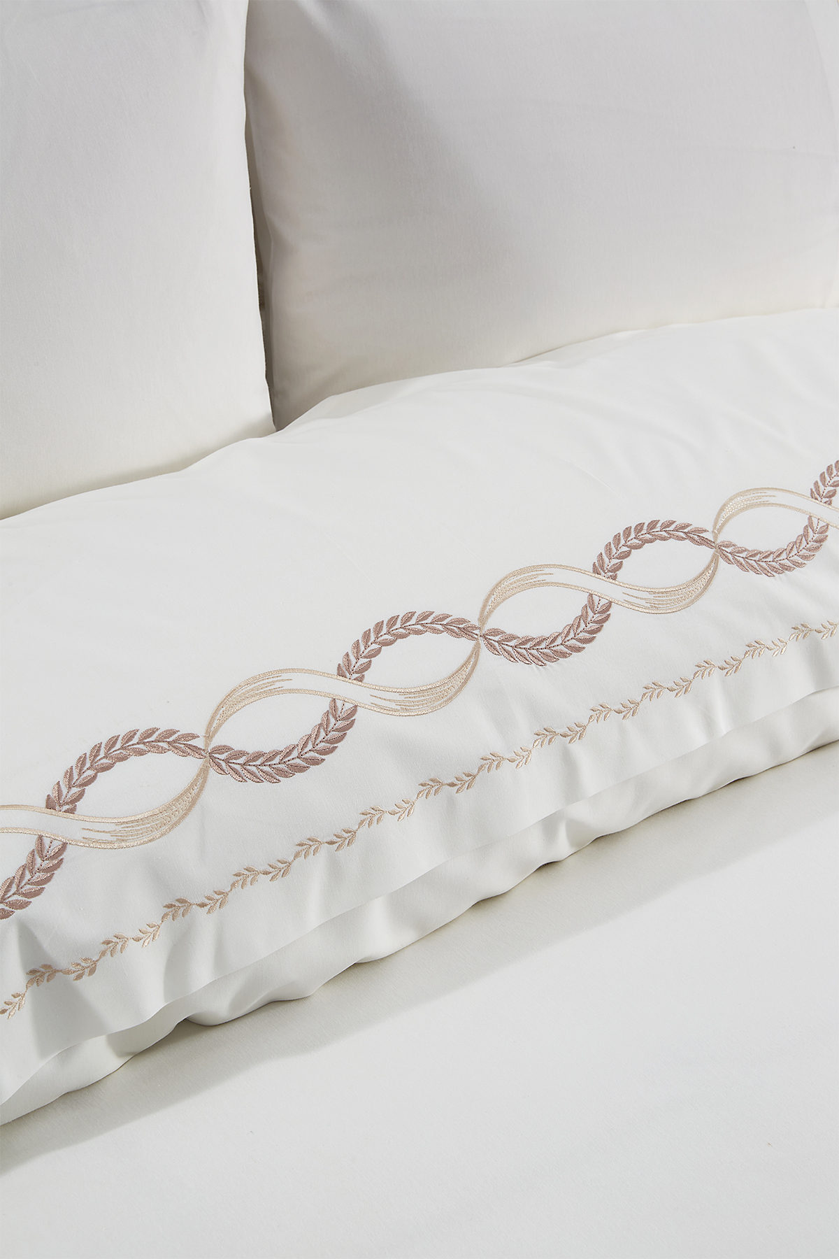 Picture of Başak Nakışlı 6 Parça Nevresim Takımı Krem