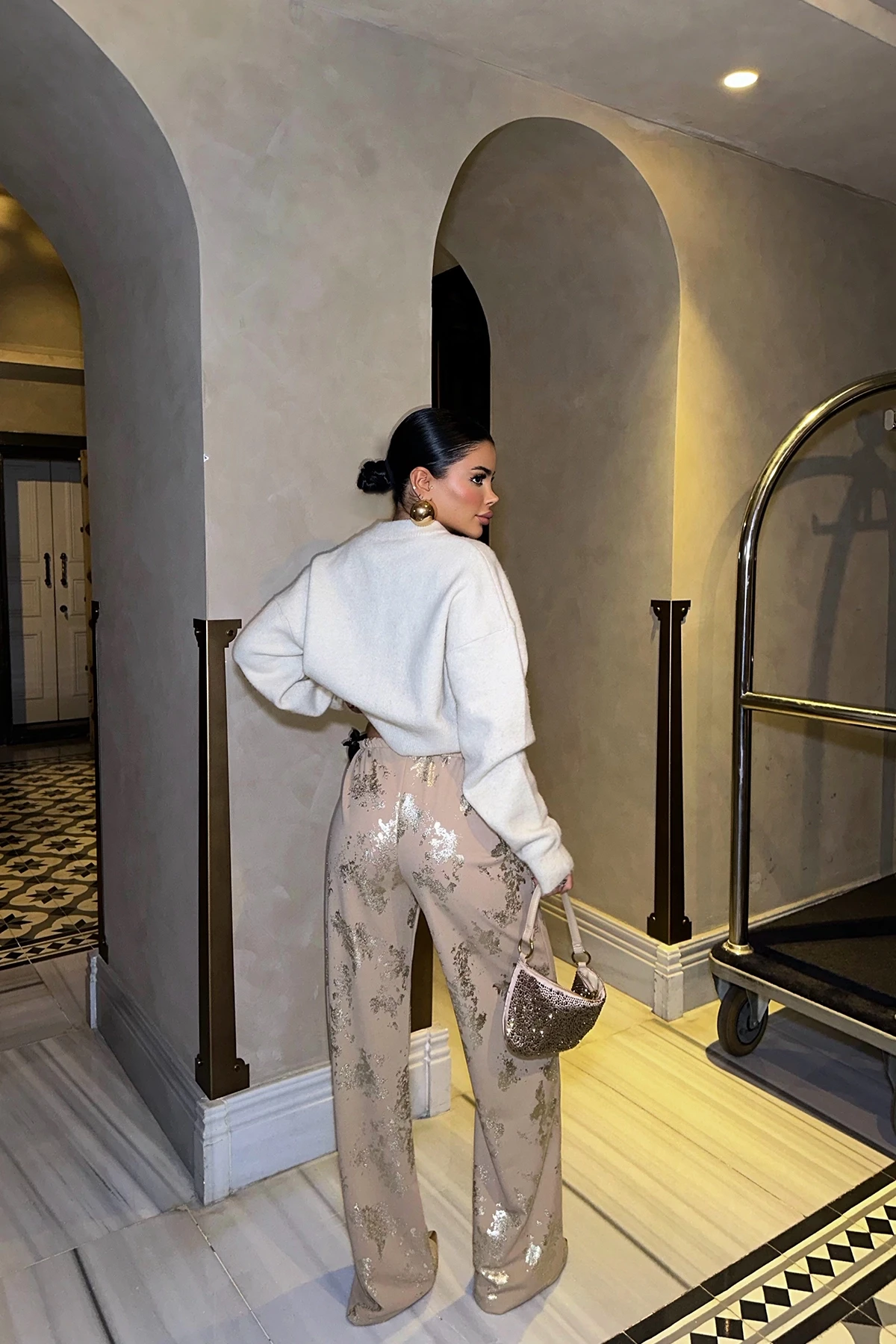 Picture of Yellow Emily Sweatpants