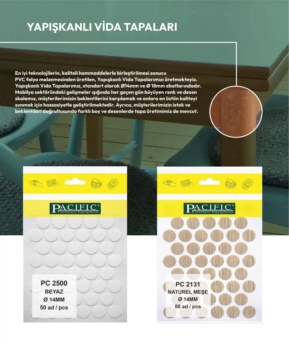 Picture of CHAMONIX MEŞE PACIFIC YAPIŞKANLI TAPA-14MM