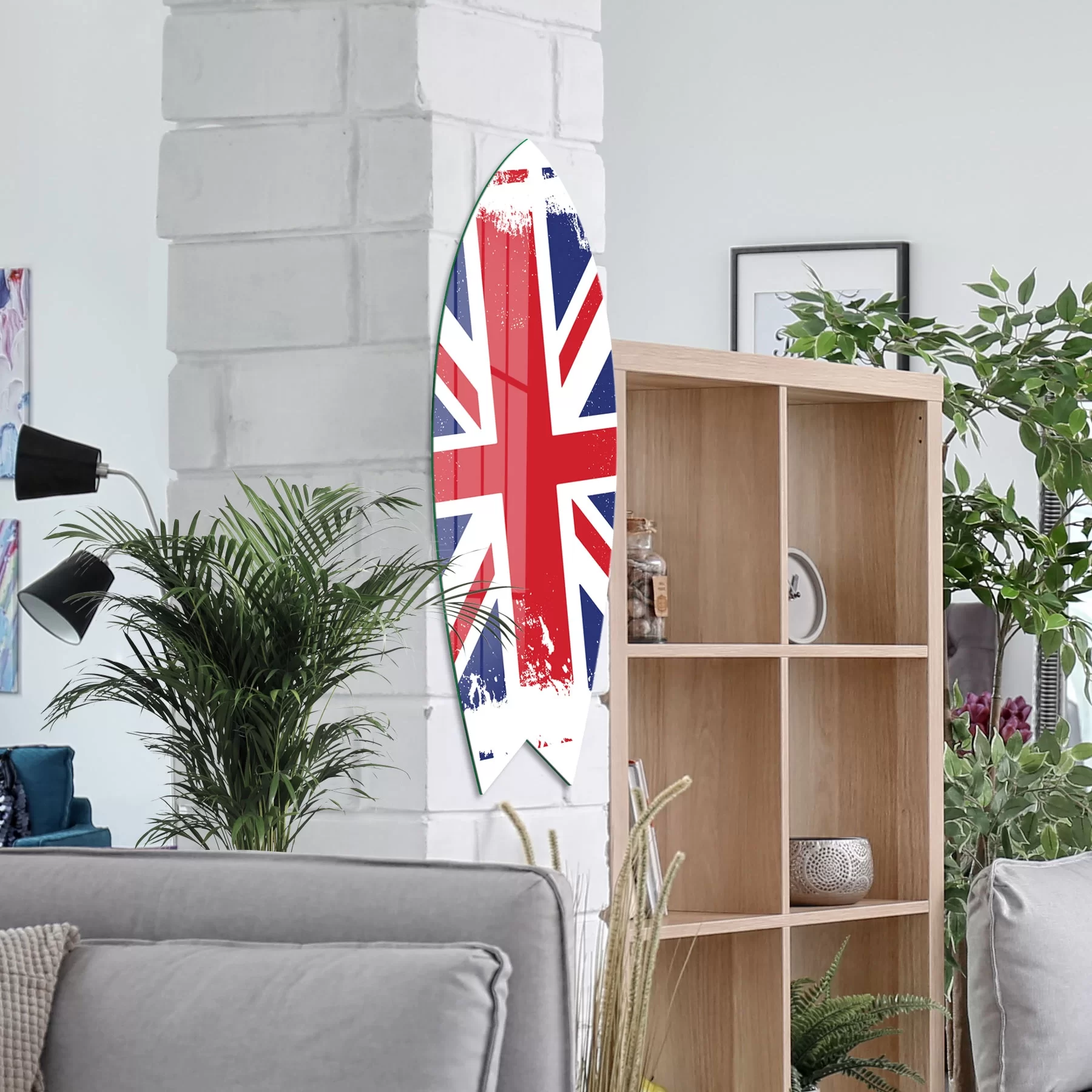 Picture of Decovetro ST 4073 Dekoratif Cam Sörf Tahtası 33x100 Cm