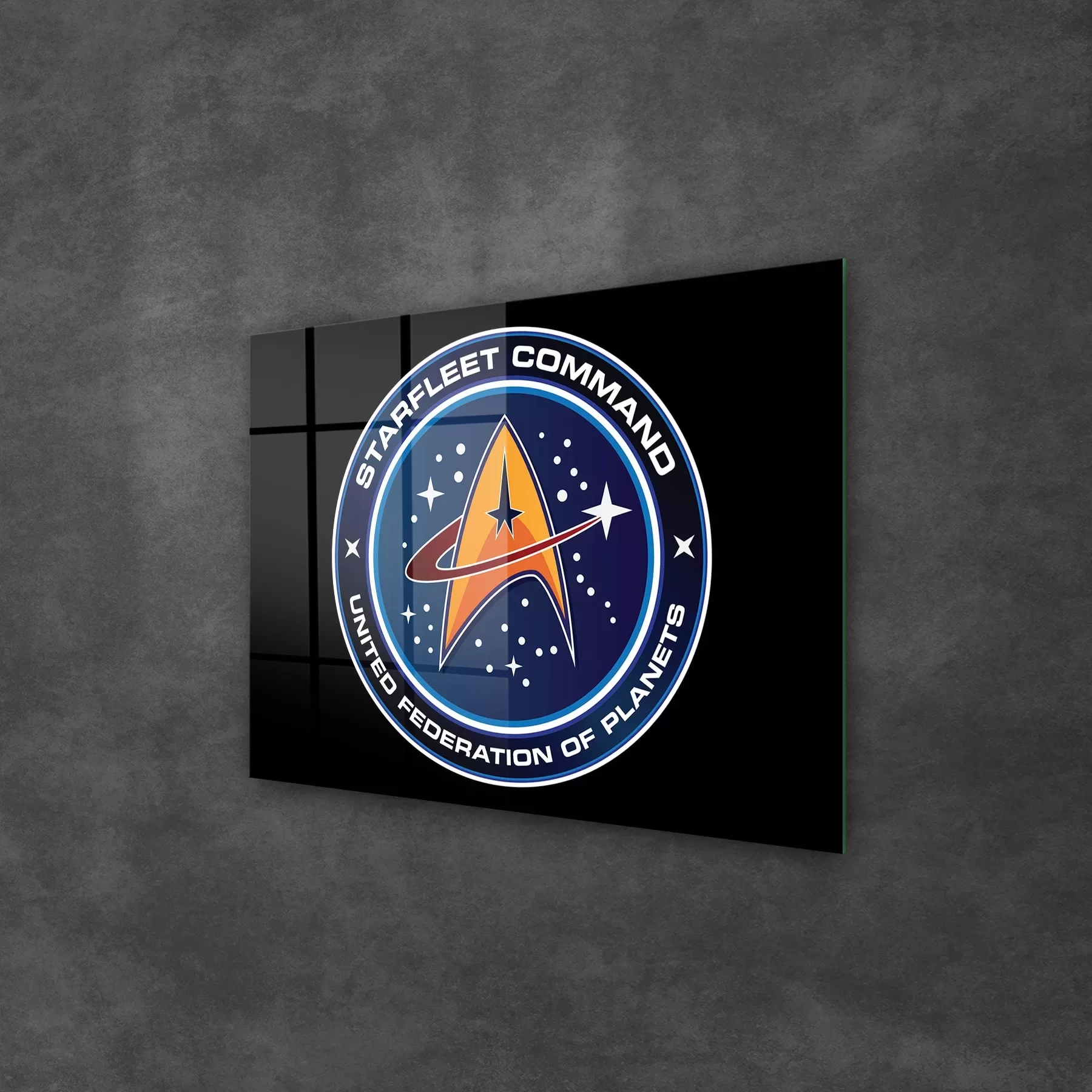 Picture of Decovetro Cam Tablo Star Trek Fleet Logo 70x100 cm