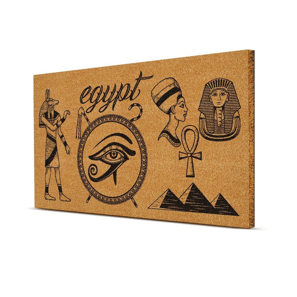 Picture of Decovetro Paspas Mısır Desenli Kapı Önü Paspası40 x 60 Cm