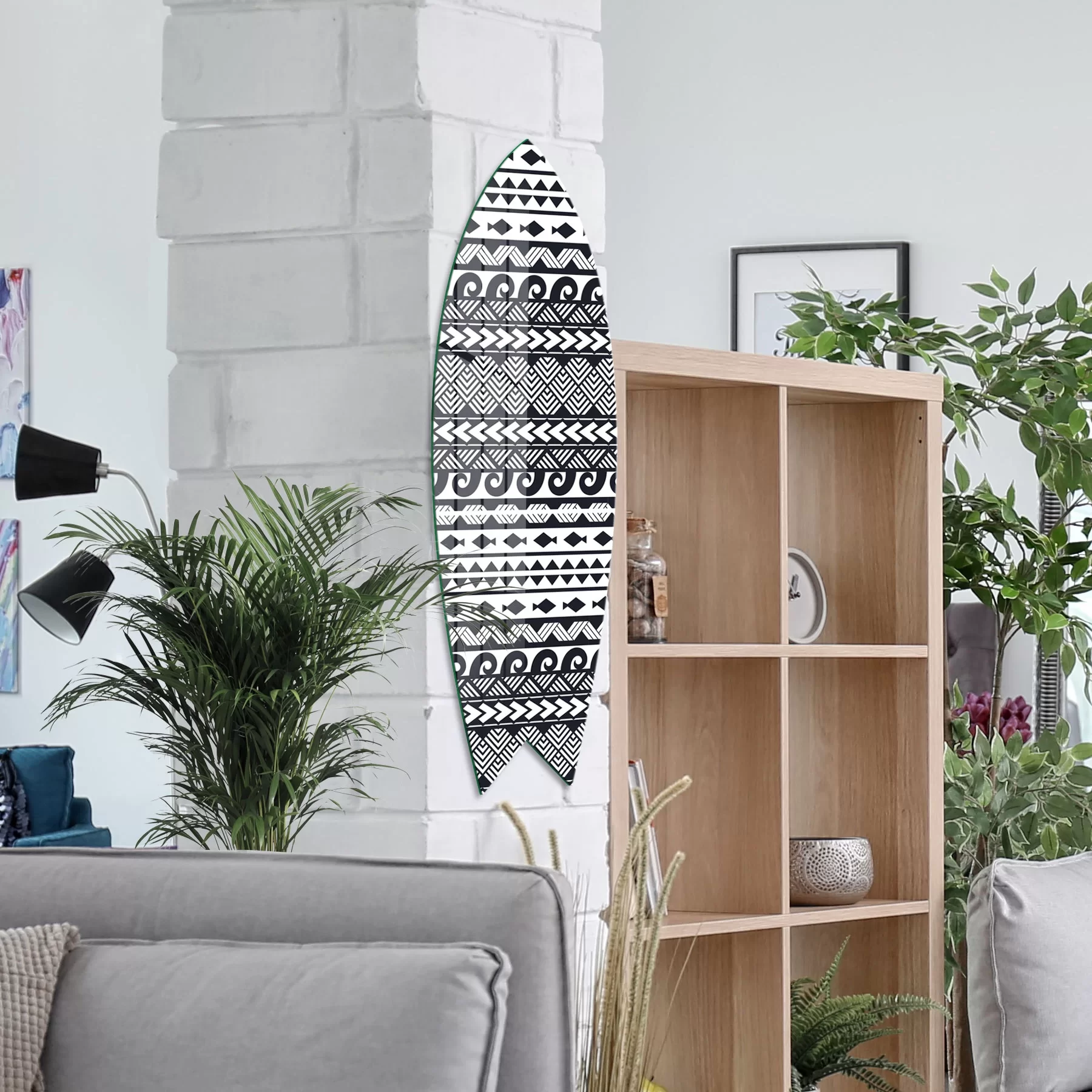 Picture of Decovetro ST 4078 Dekoratif Cam Sörf Tahtası 33x100 Cm