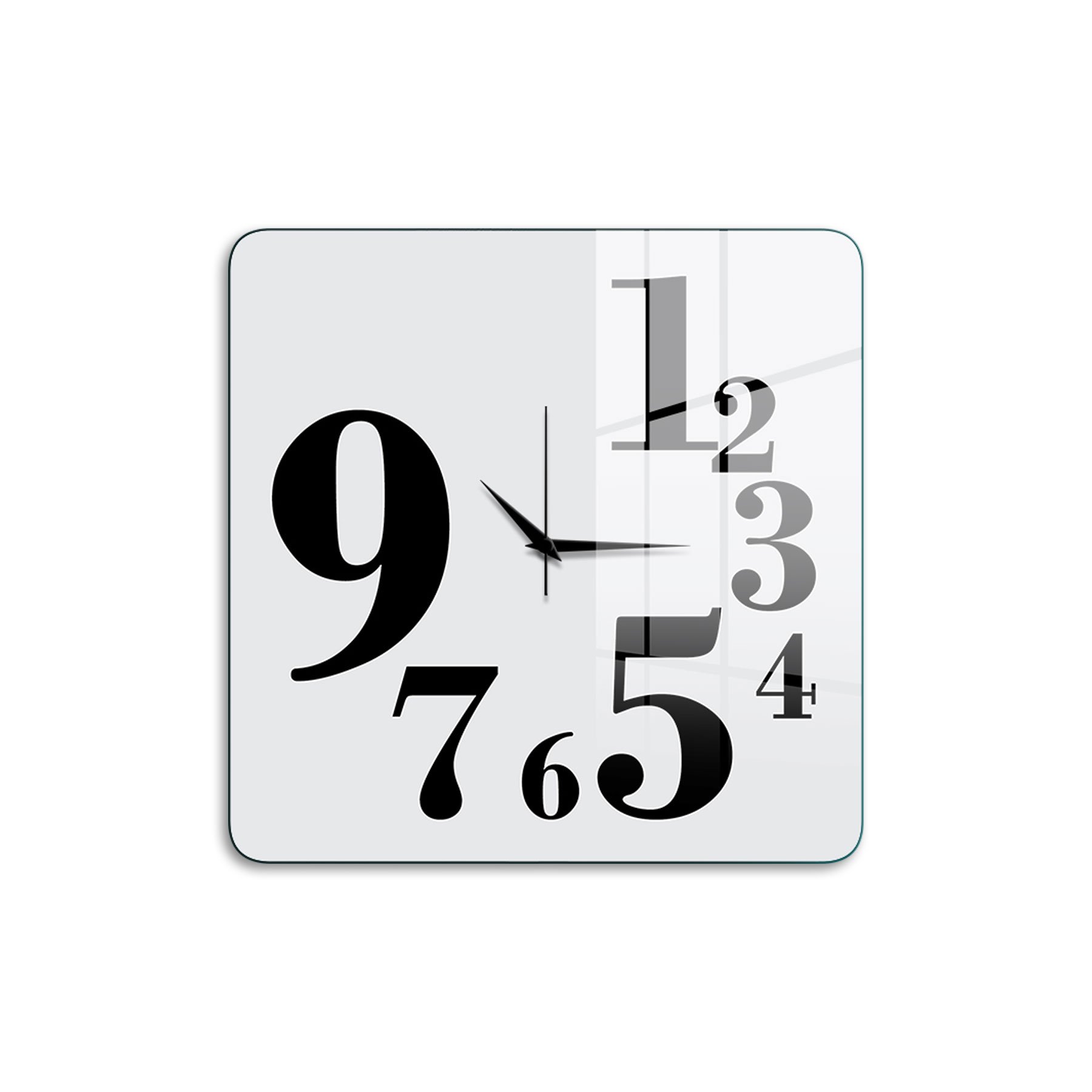 Picture of Decovetro Cam Duvar Saati Kare 1013 30 x 30 Cm