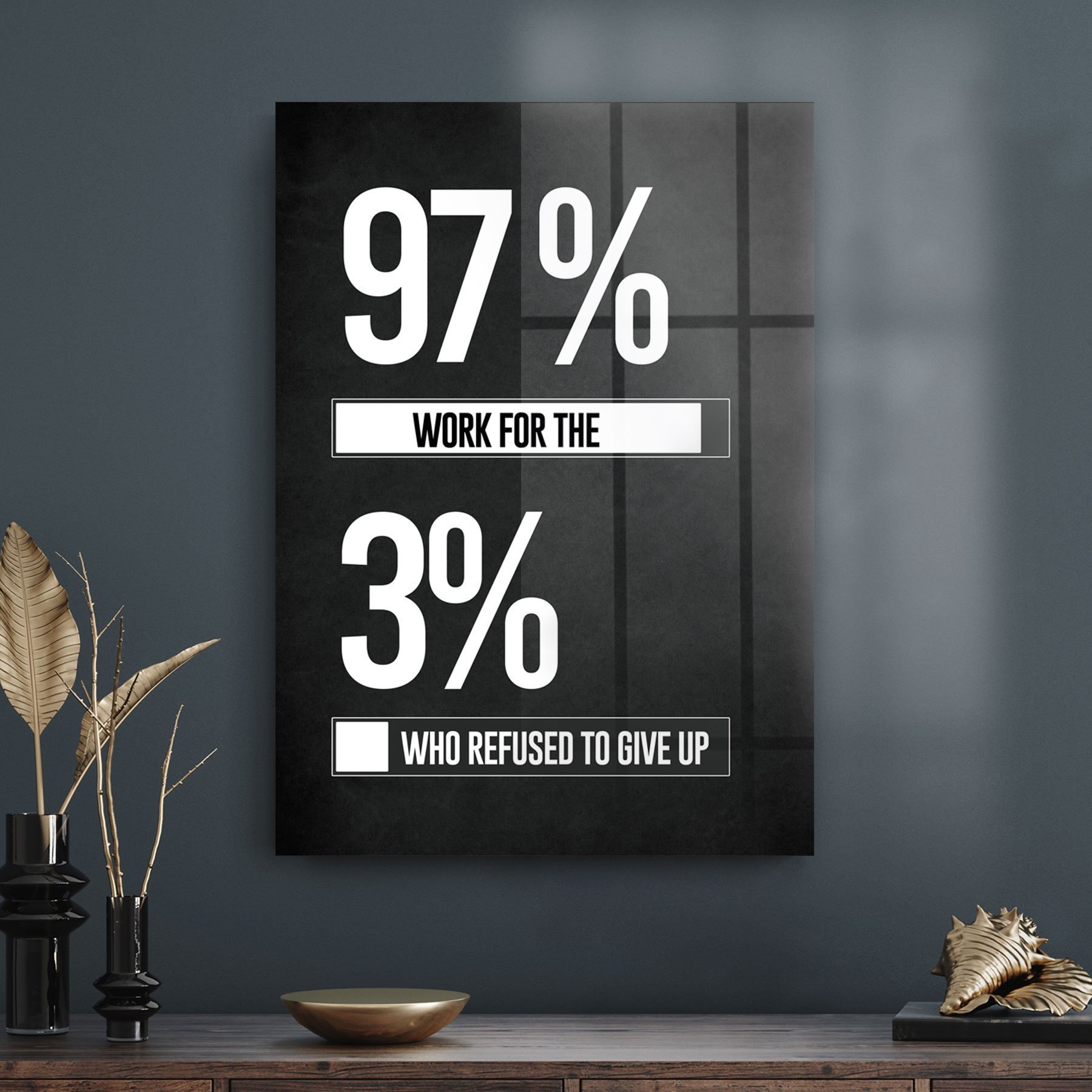 Picture of Decovetro Cam Tablo Ofisinize Özel 30x40 cm