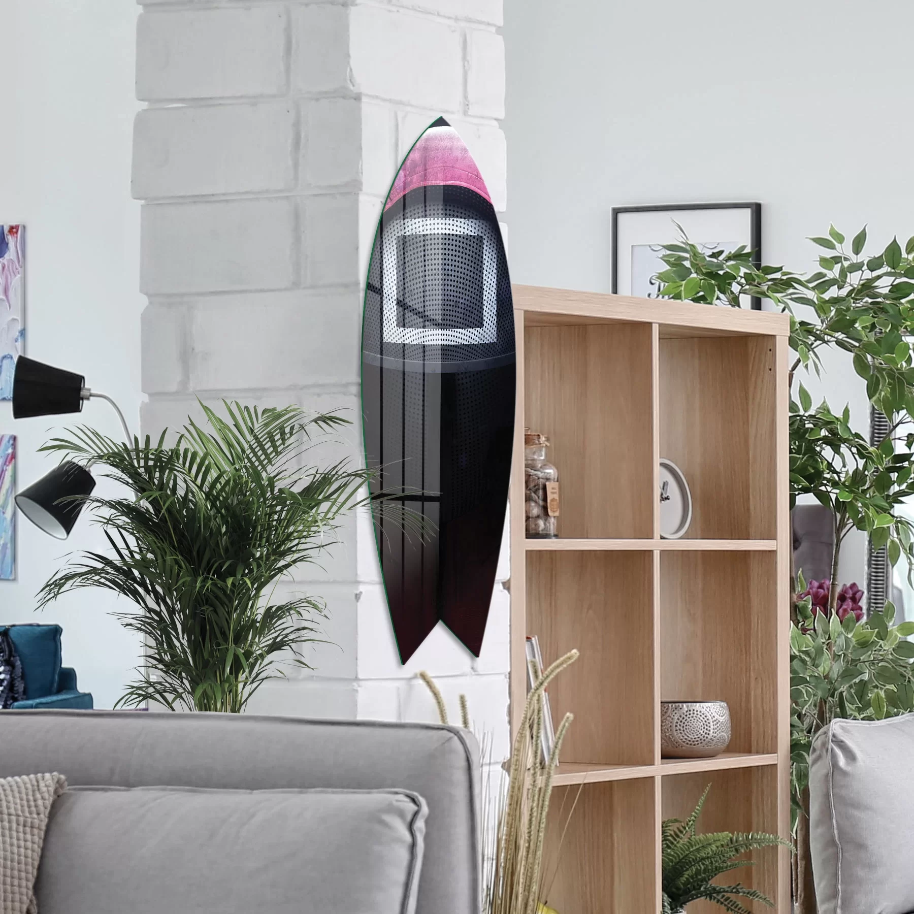 Picture of Decovetro ST 4101 Dekoratif Cam Sörf Tahtası 33x100 Cm