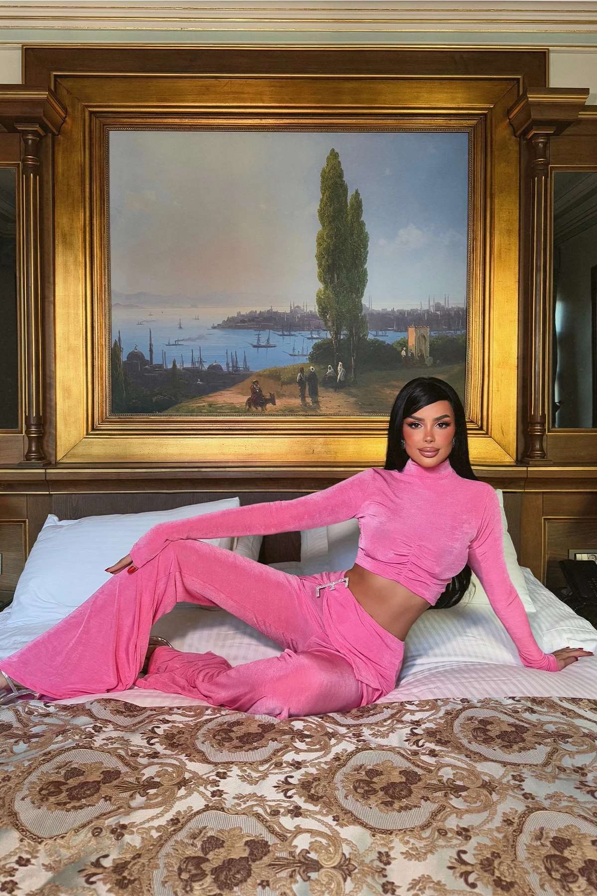 Picture of Pink Tiani Stone Accessory Set