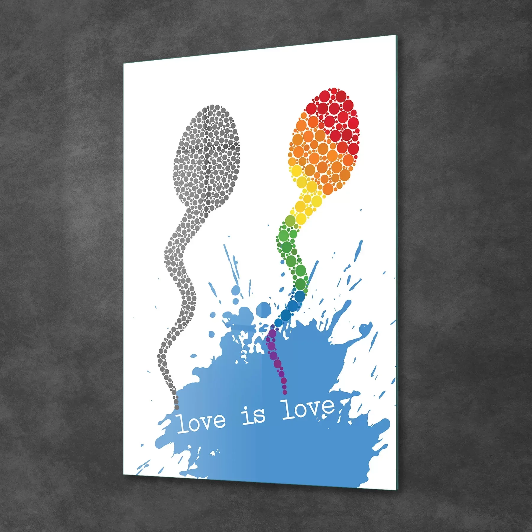 Picture of Decovetro Cam Tablo LGBT 70x100 cm