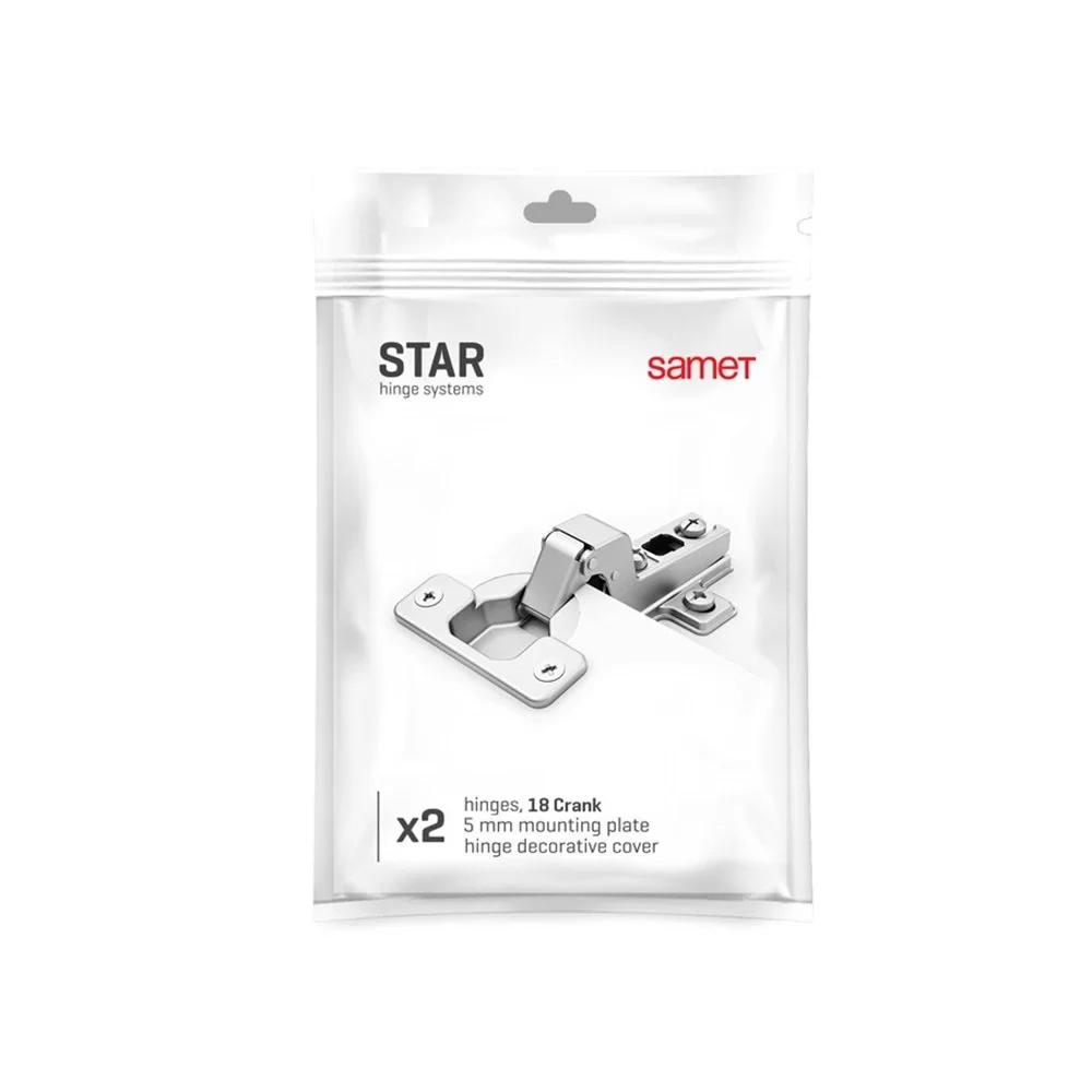 Picture of Star Menteşe Süper Deveboynu Sunta Vidası 48 Eksen + Menteşe Tabanı 101733