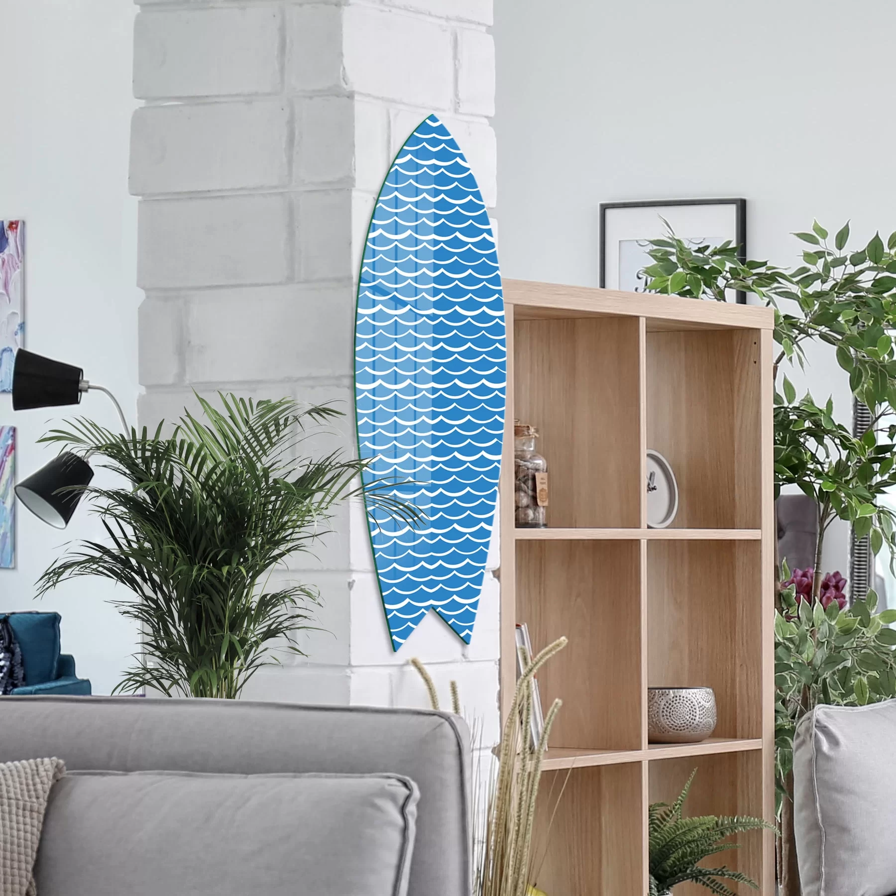 Picture of Decovetro ST 4038 Dekoratif Cam Sörf Tahtası 33x100 Cm