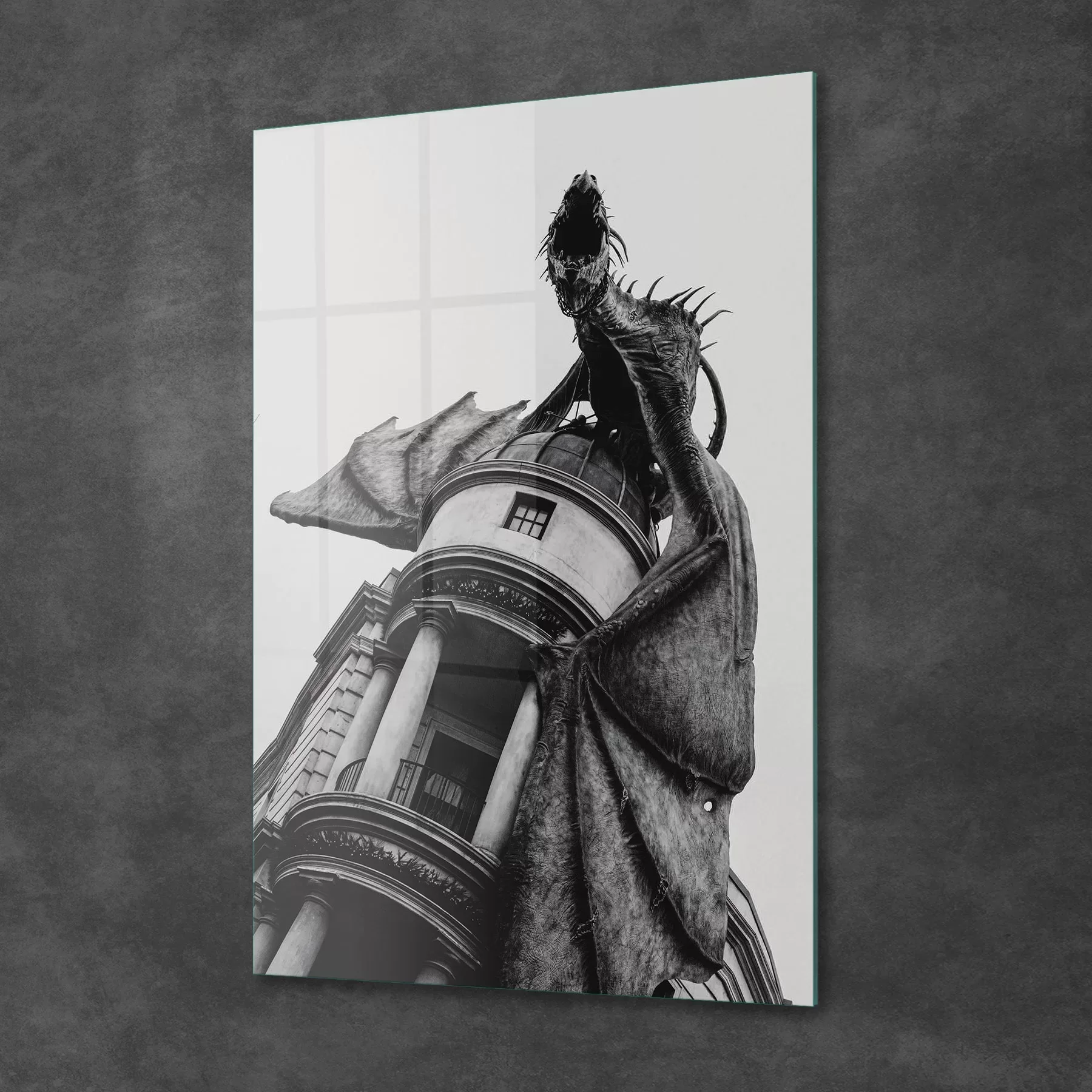 Picture of Decovetro Cam Tablo Harry Potter Gringotts Dragon 70x100 cm