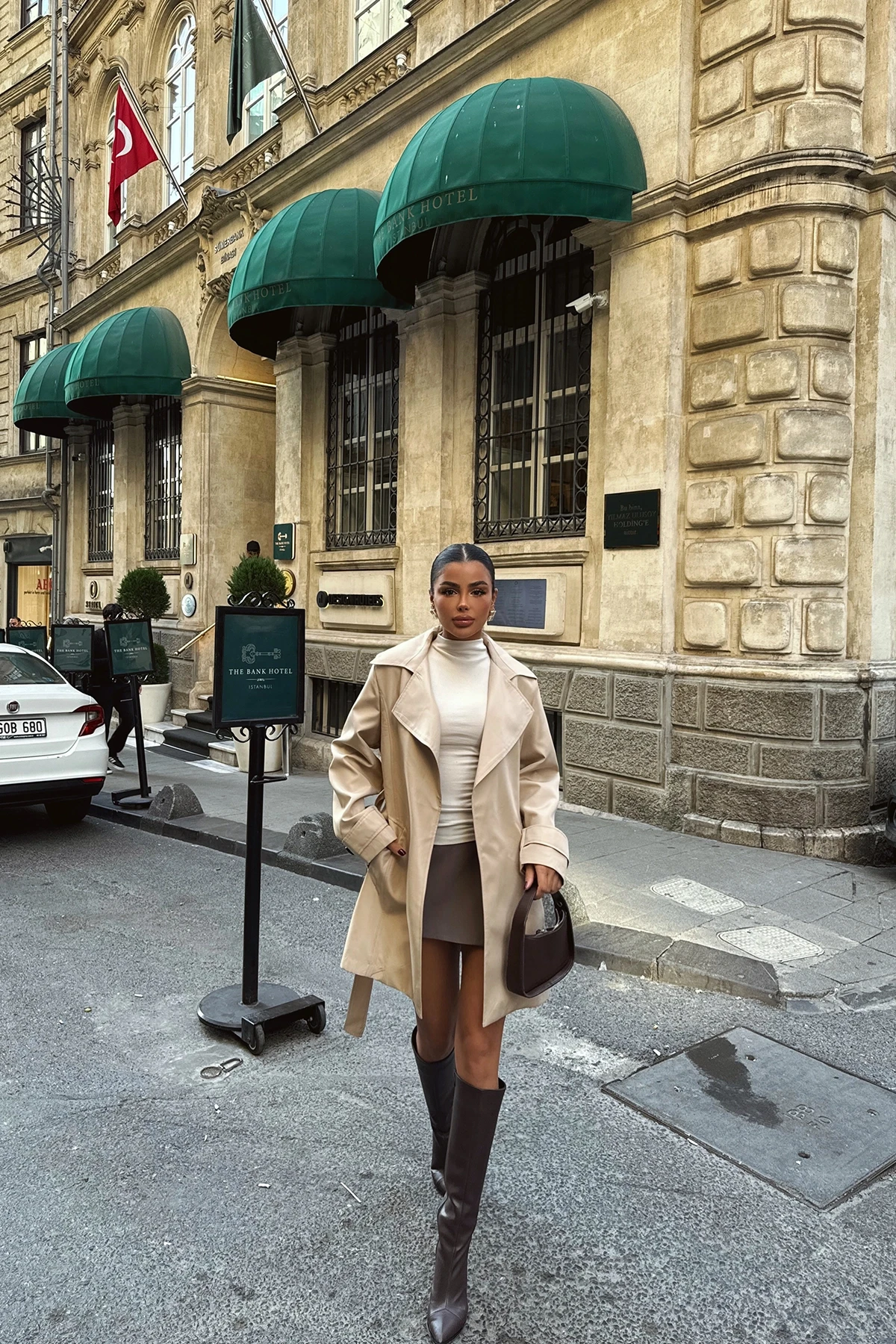Picture of Cream Osanna Trench Coat