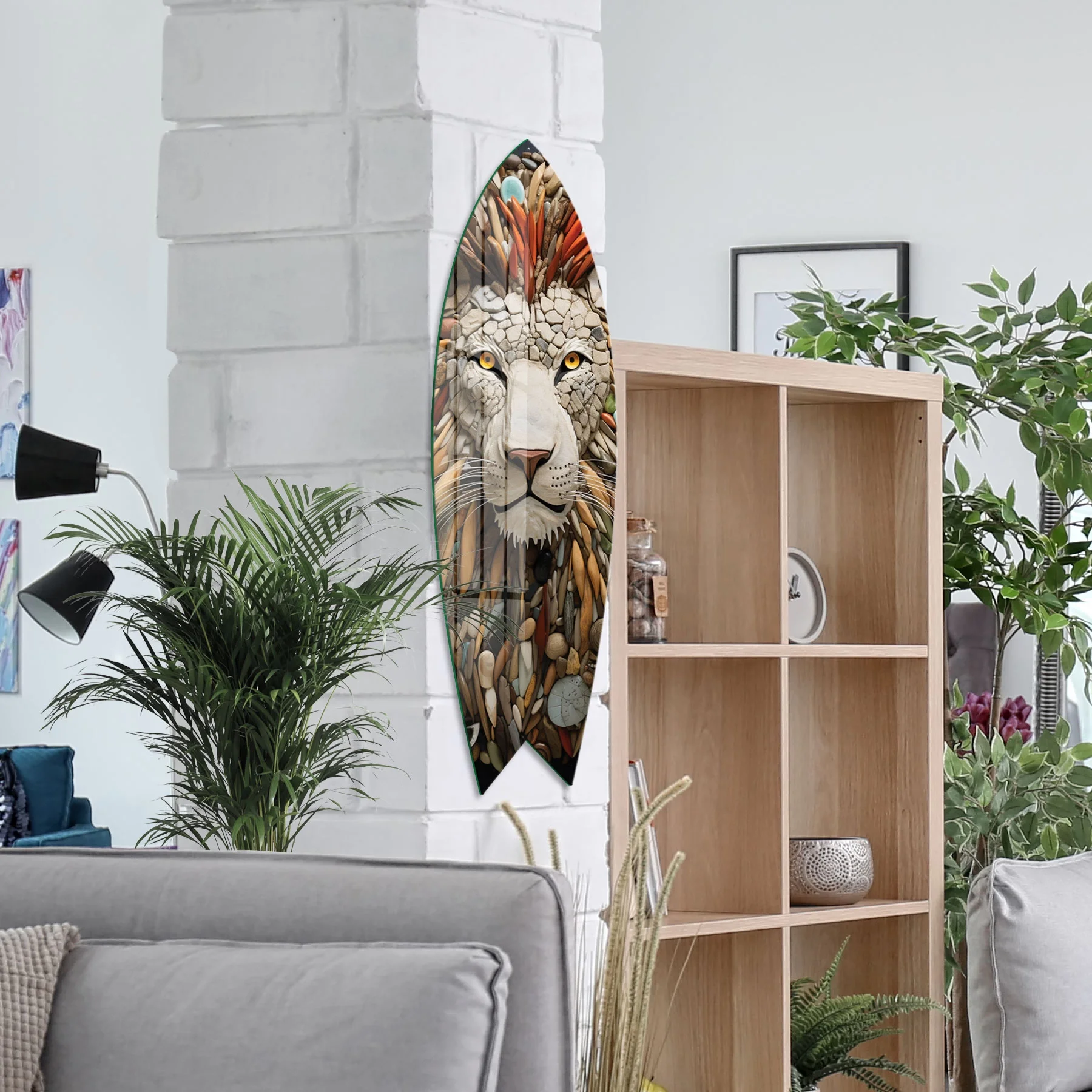 Picture of Decovetro ST 4029 Dekoratif Cam Sörf Tahtası 33x100 Cm