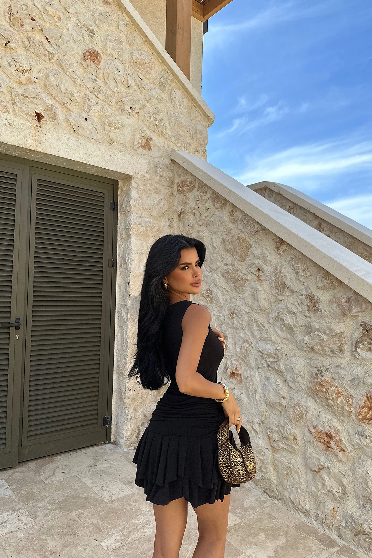 Picture of Black Jacie Mini Dress