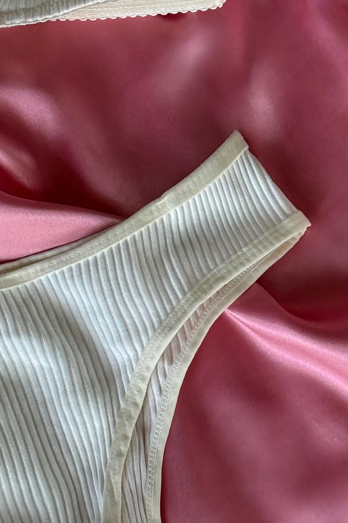 Picture of White Knitted Underwear